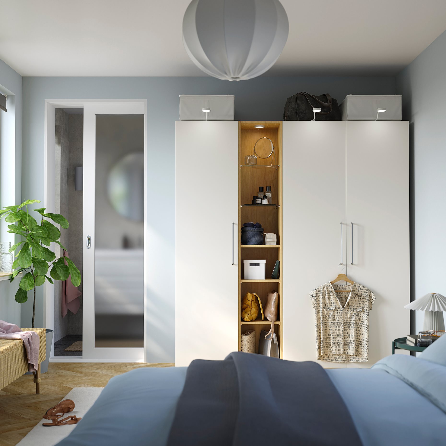 PAX/FORSAND, гардероб - комбинация, 396.072.53