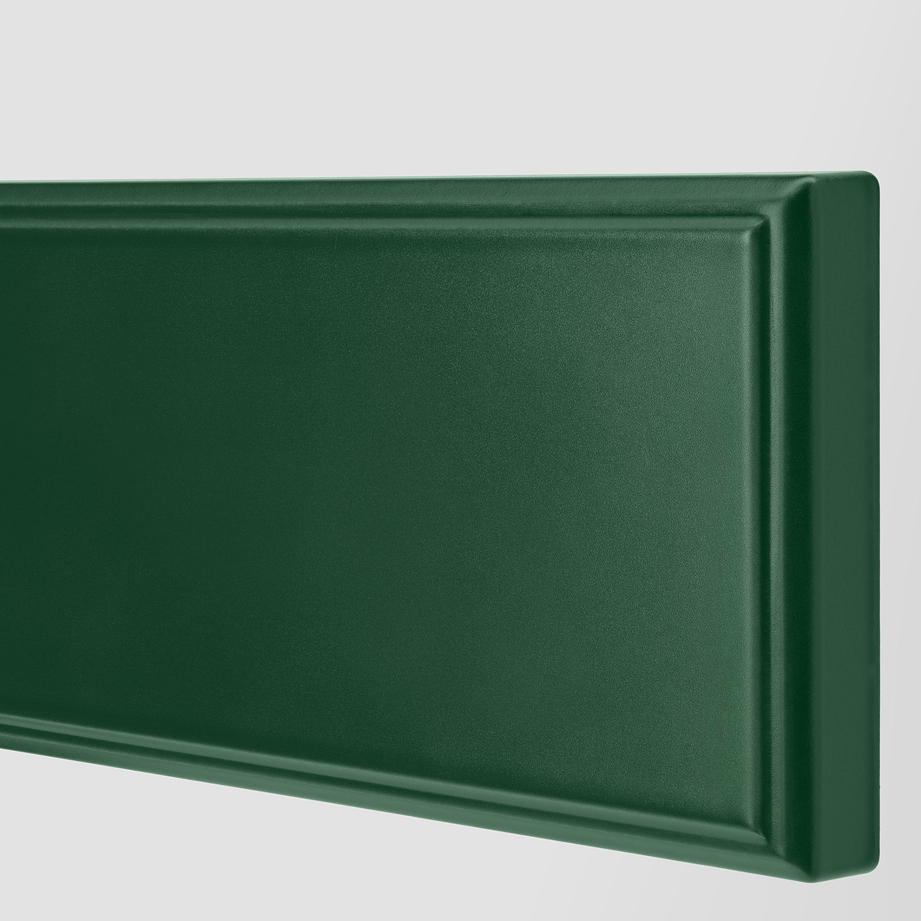 BODBYN, чело за чекмедже, 2 бр. в к-т, 40x10 см, тъмнозелено, 404.445.33