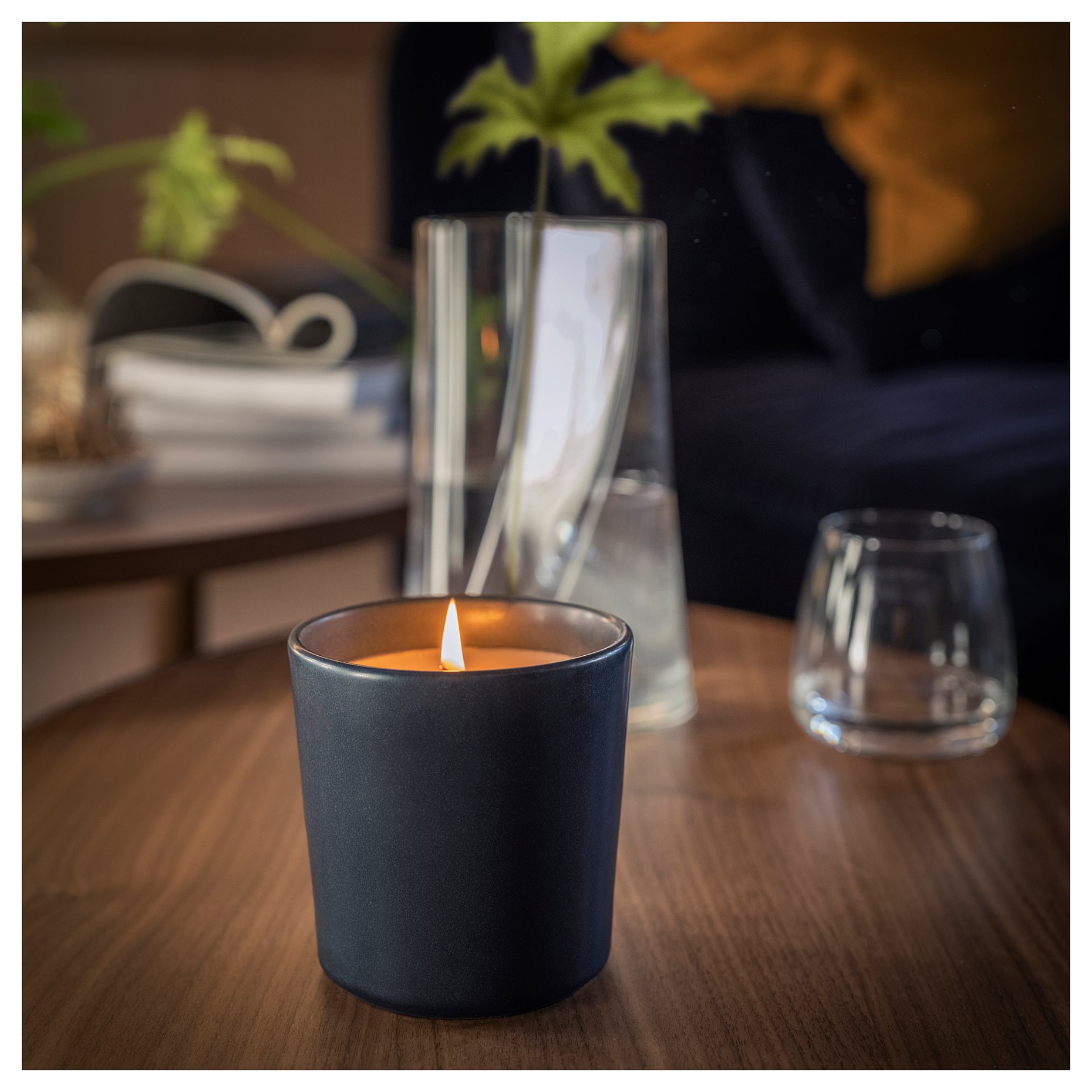 FRUKTSKOG, ароматна свещ в керамична чашка, Ветивер и здравец, 405.558.23