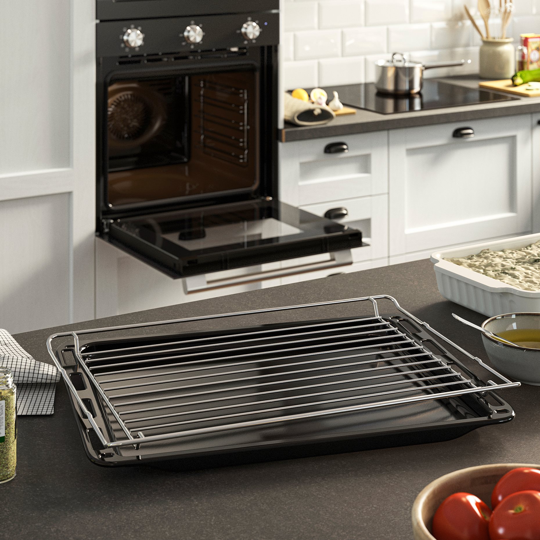 STENABY, фурна с вентилатор, грил функция, IKEA 300, 406.000.62