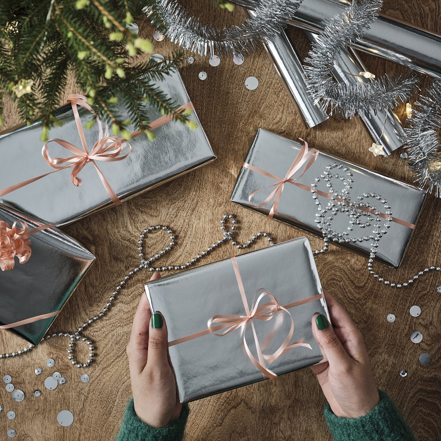 VINTERFINT, хартия за подаръци, ролка, 406.027.73