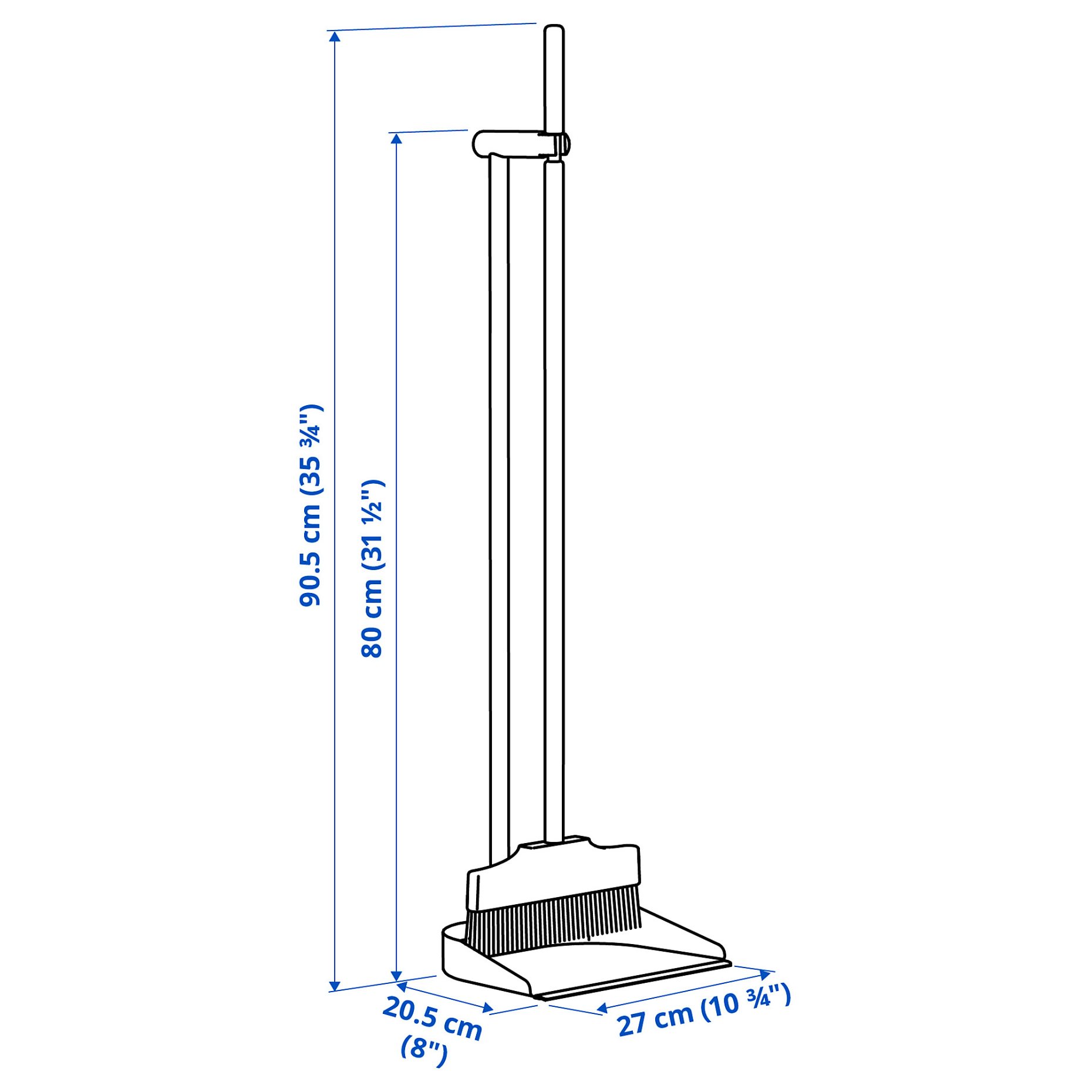 VINDSIKT, лопатка/метла, 406.080.63
