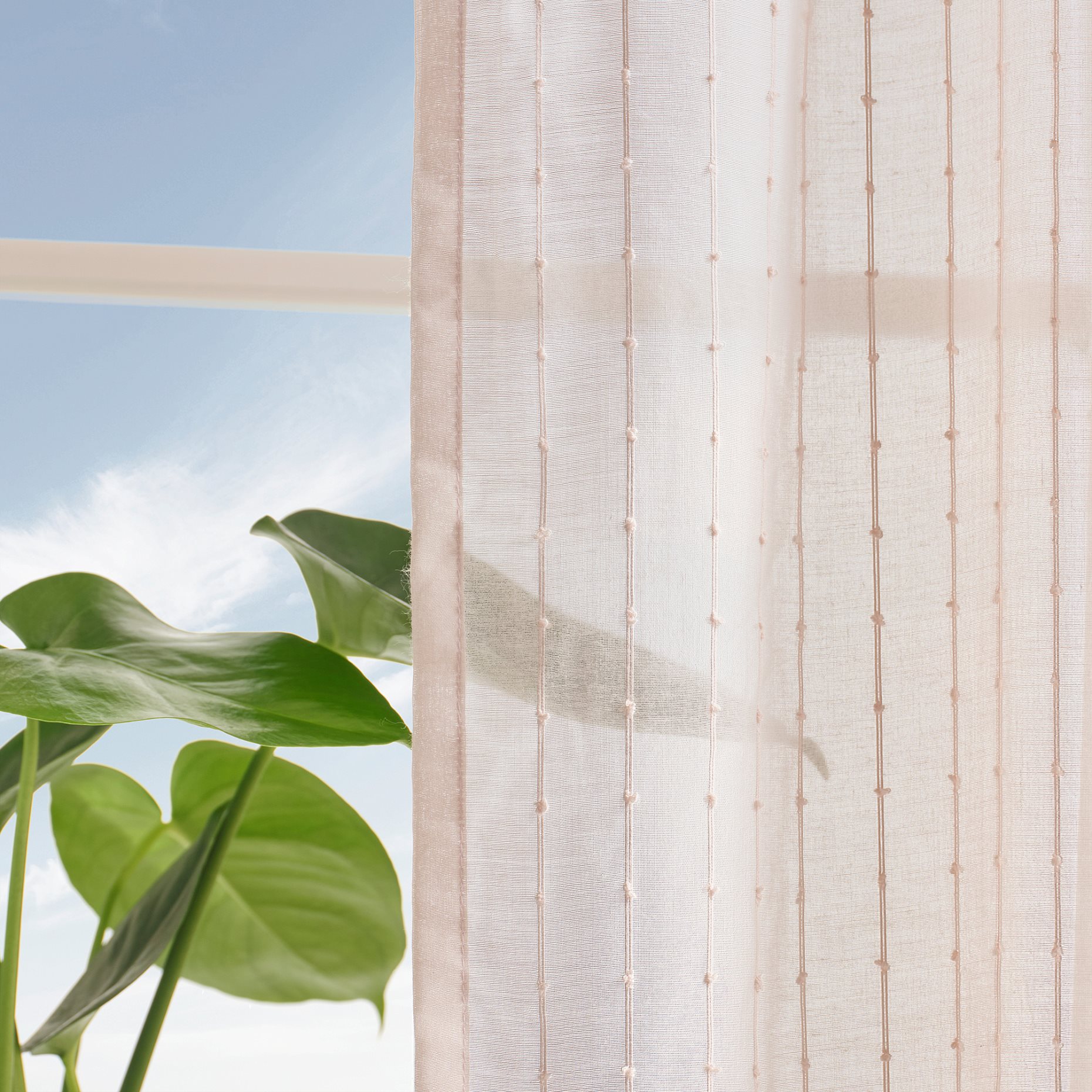 MATILDA, прозрачни завеси, 2 бр./к-т, с перделък, 145x300 см, 406.142.38