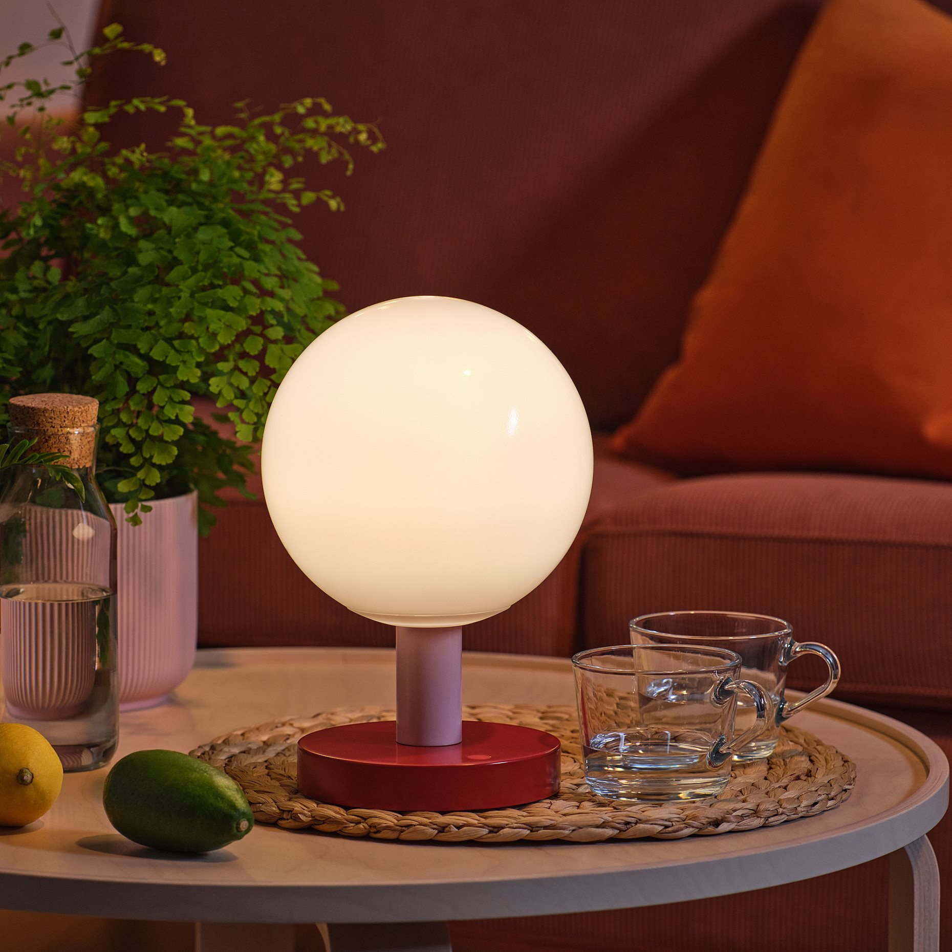 SOLVINDEN, LED декоративно осветление, на батерии, 26 см, 406.193.25