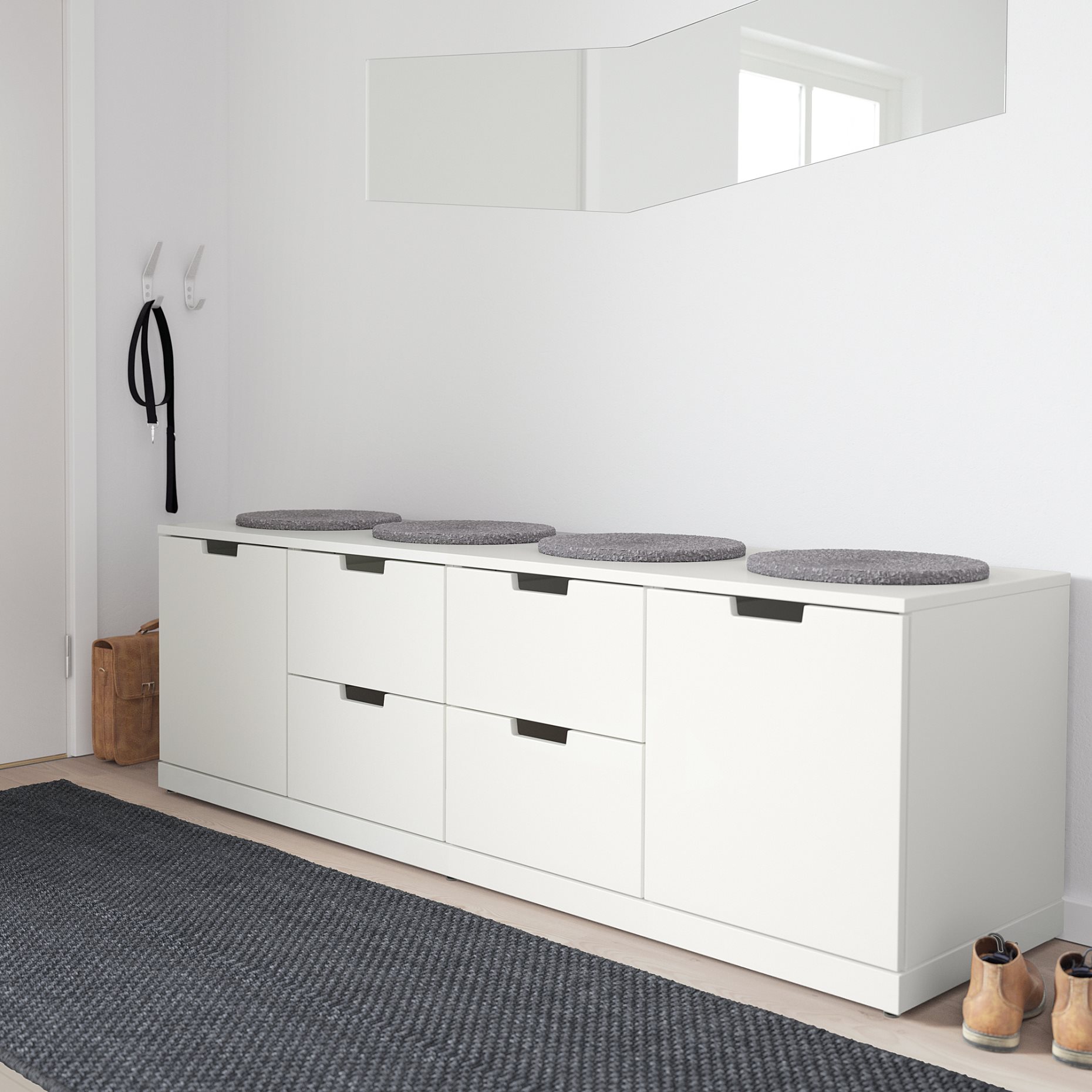 NORDLI, скрин с 6 чекмеджета, 492.766.29