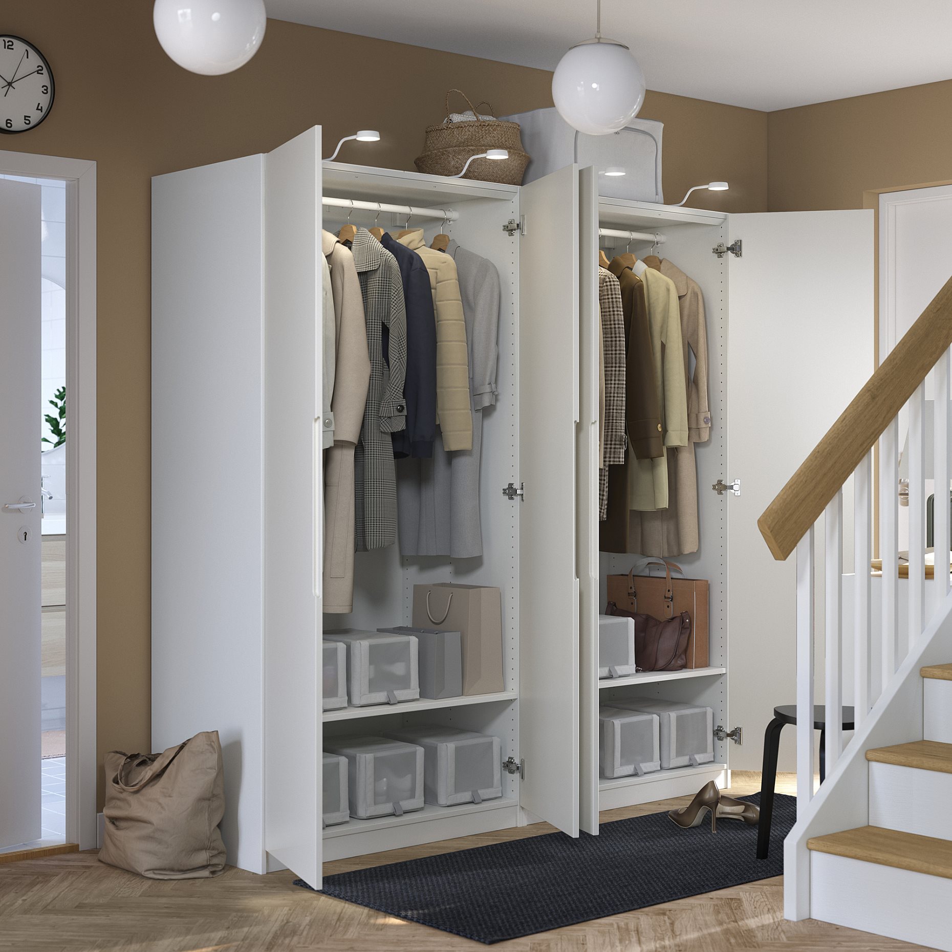 PAX/TONSTAD, Гардероб - комбинация, 495.490.88