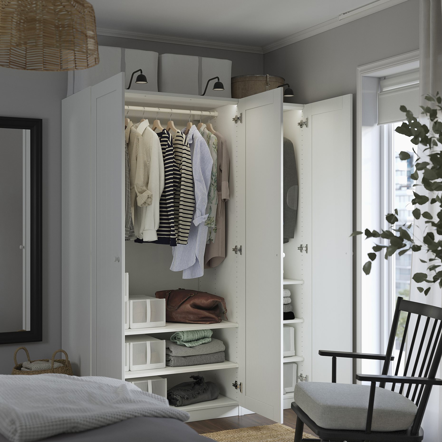 PAX/GULLABERG, Гардероб - комбинация, 495.630.22