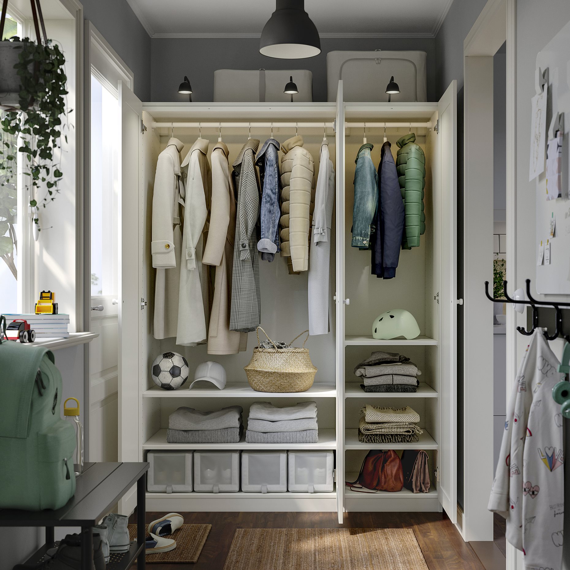 PAX/GULLABERG, Гардероб - комбинация, 495.630.22