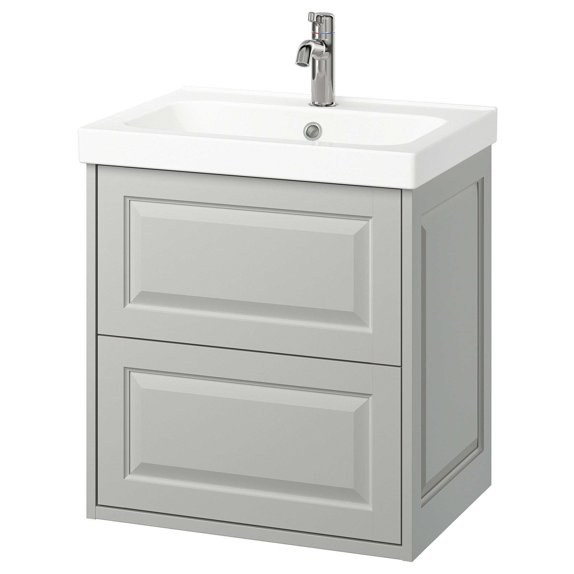 TANNFORSEN/ORRSJON, Шкаф за мивка+чекмеджета/мивка/смесител, 495.784.05