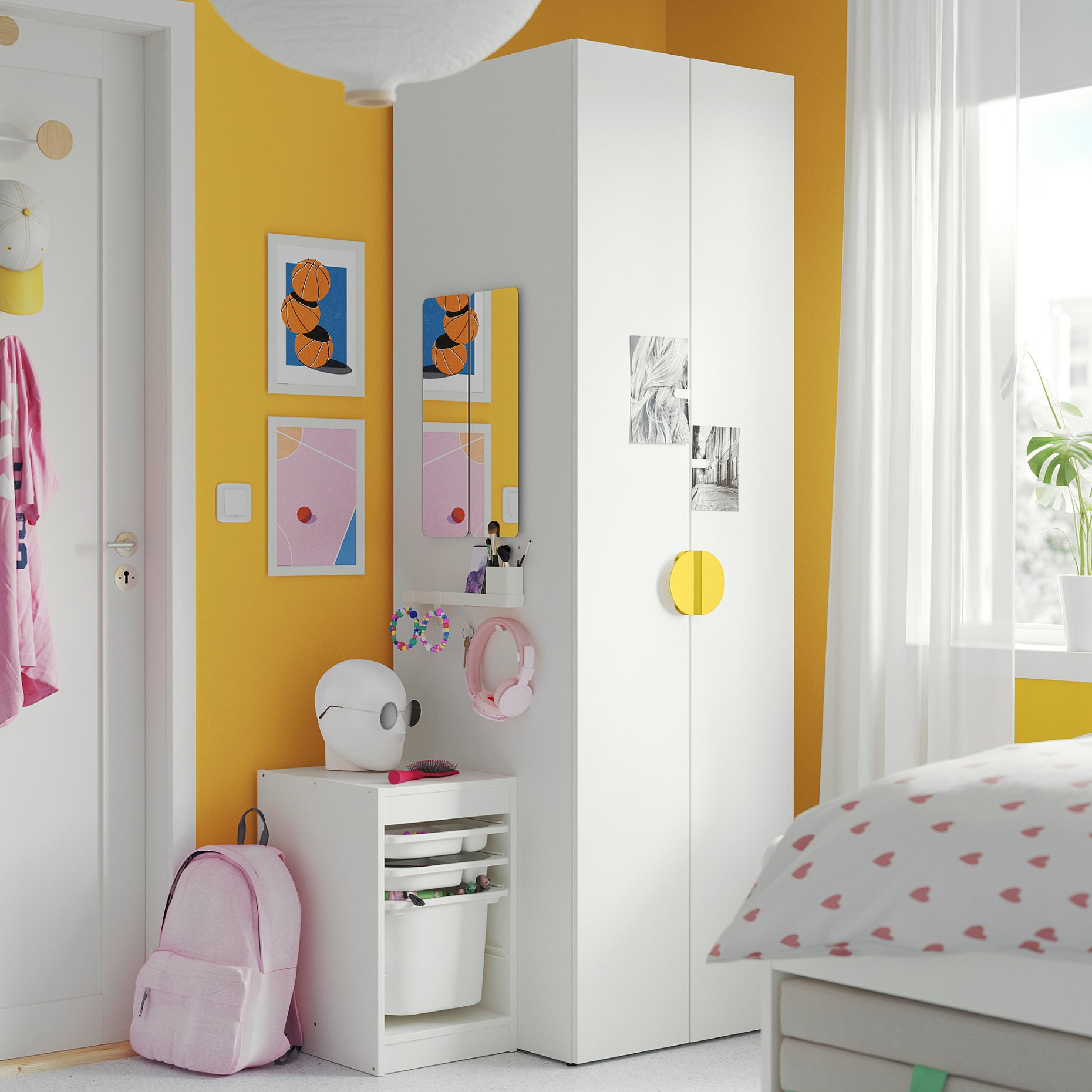 LASTARE, гардероб - комбинация, 60x62x200 см, 496.029.81