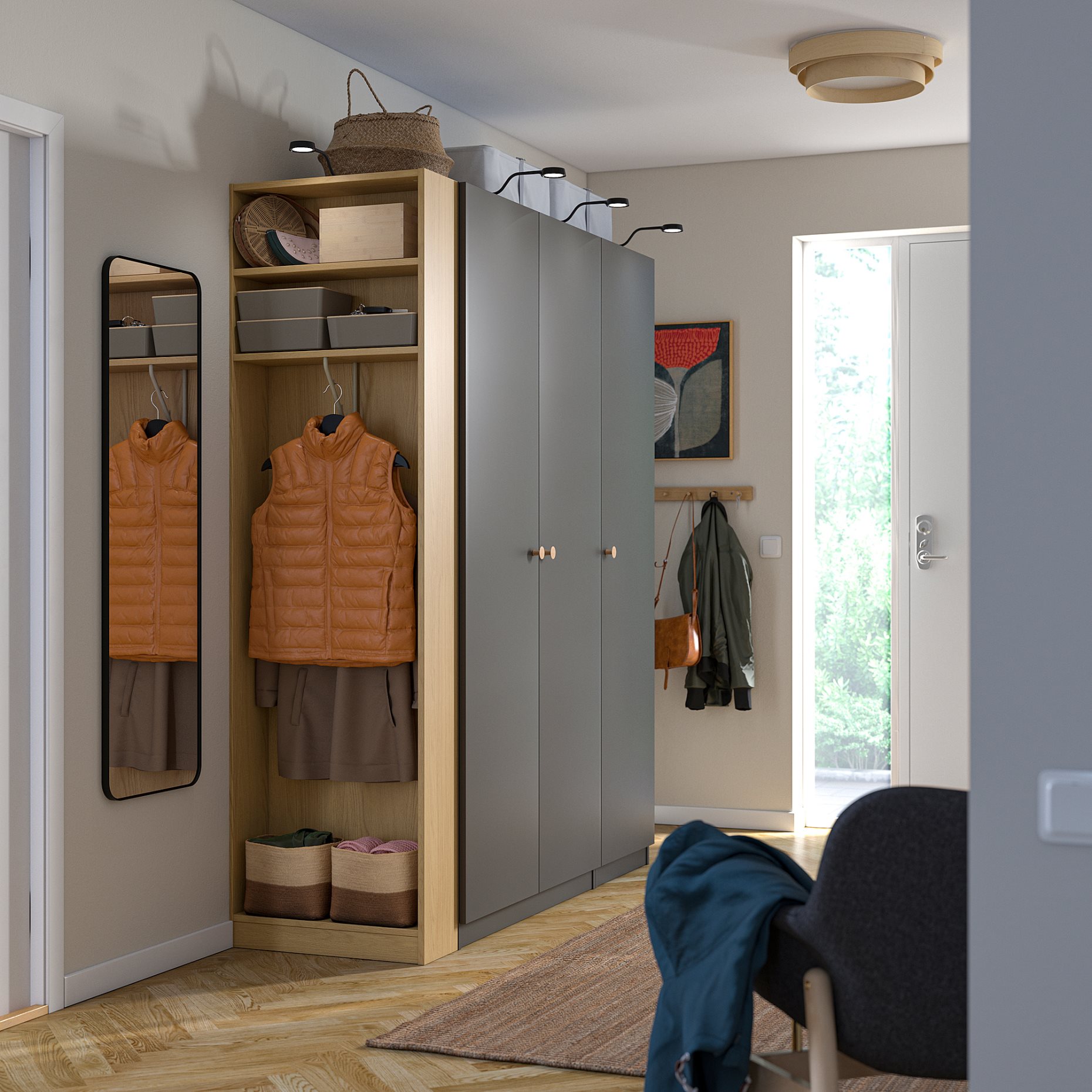 PAX/FORSAND, гардероб - комбинация, 496.069.22