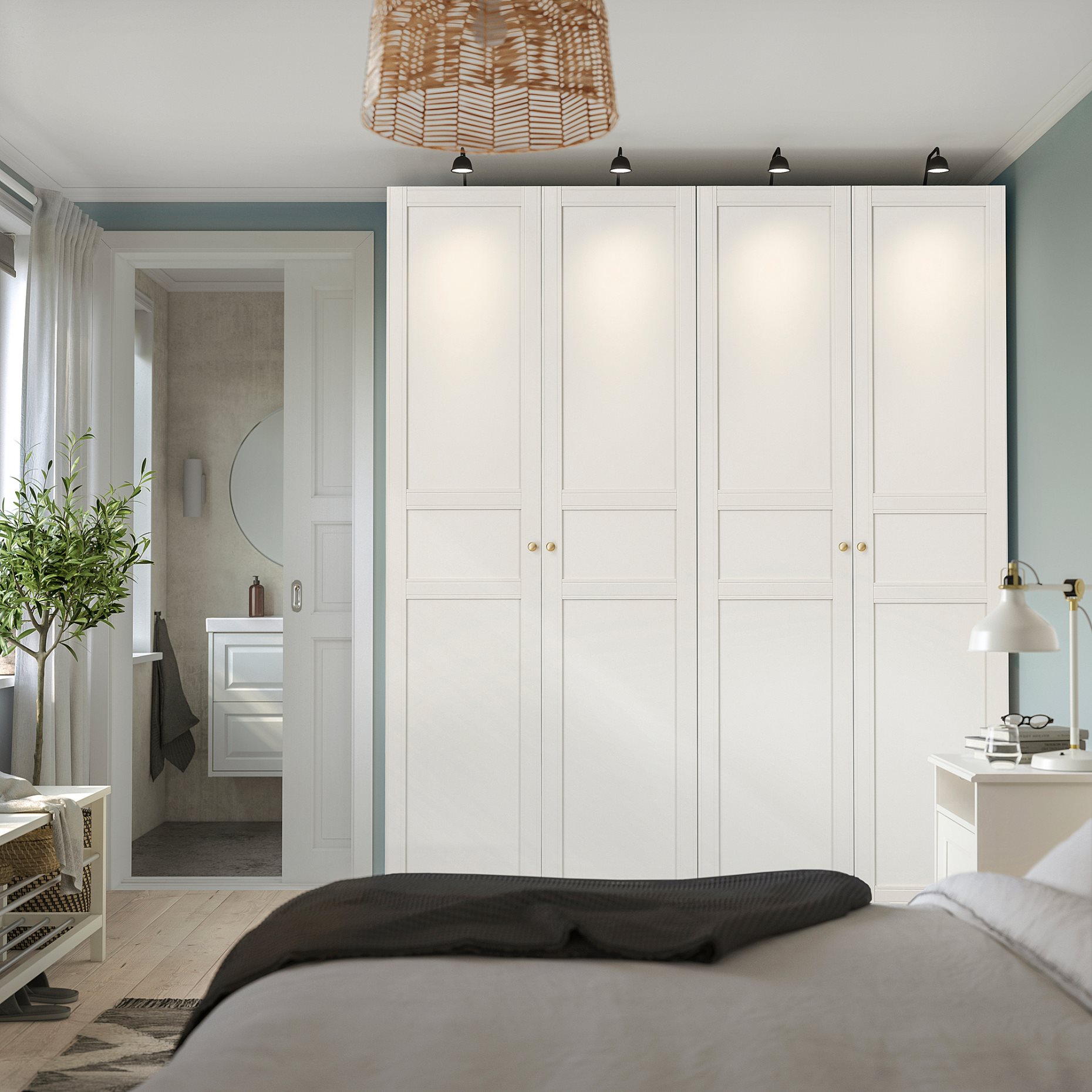 PAX/FLISBERGET, гардероб, 496.251.62