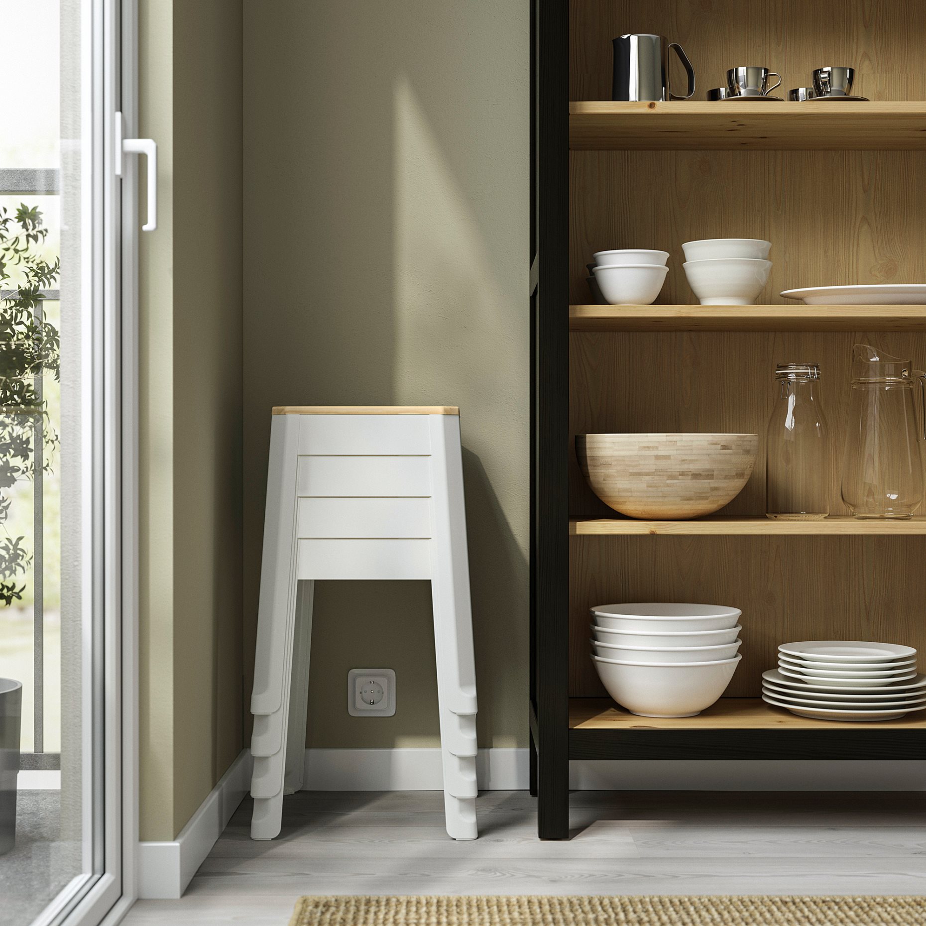 TRÄNNÖ, табуретка, 505.463.81