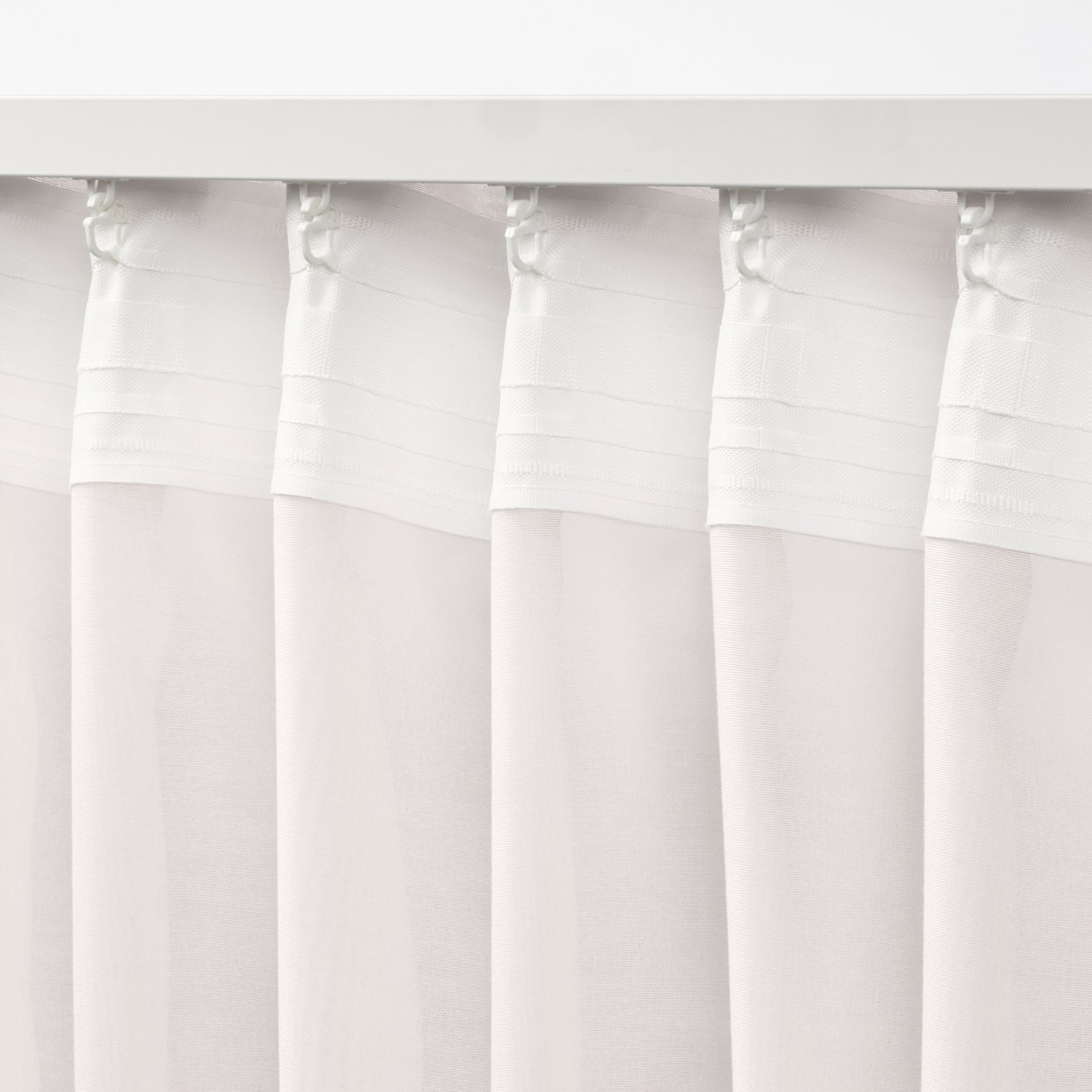 STENFRÖ, прозрачни завеси, 2 бр/к-т, с перделък, 505.621.25