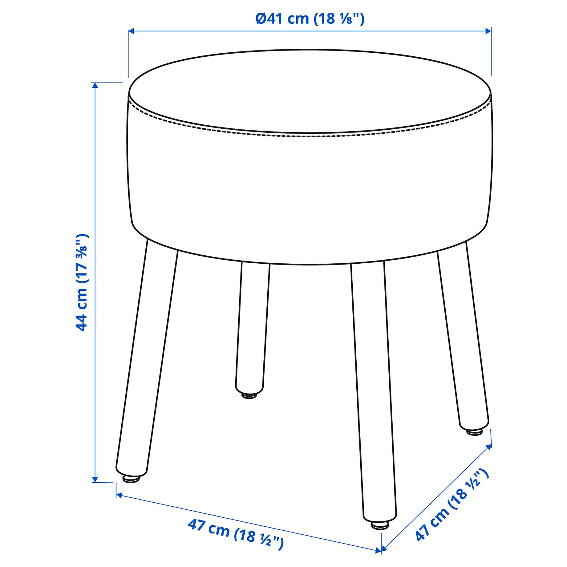 MORTFORS, пуф, 505.702.48