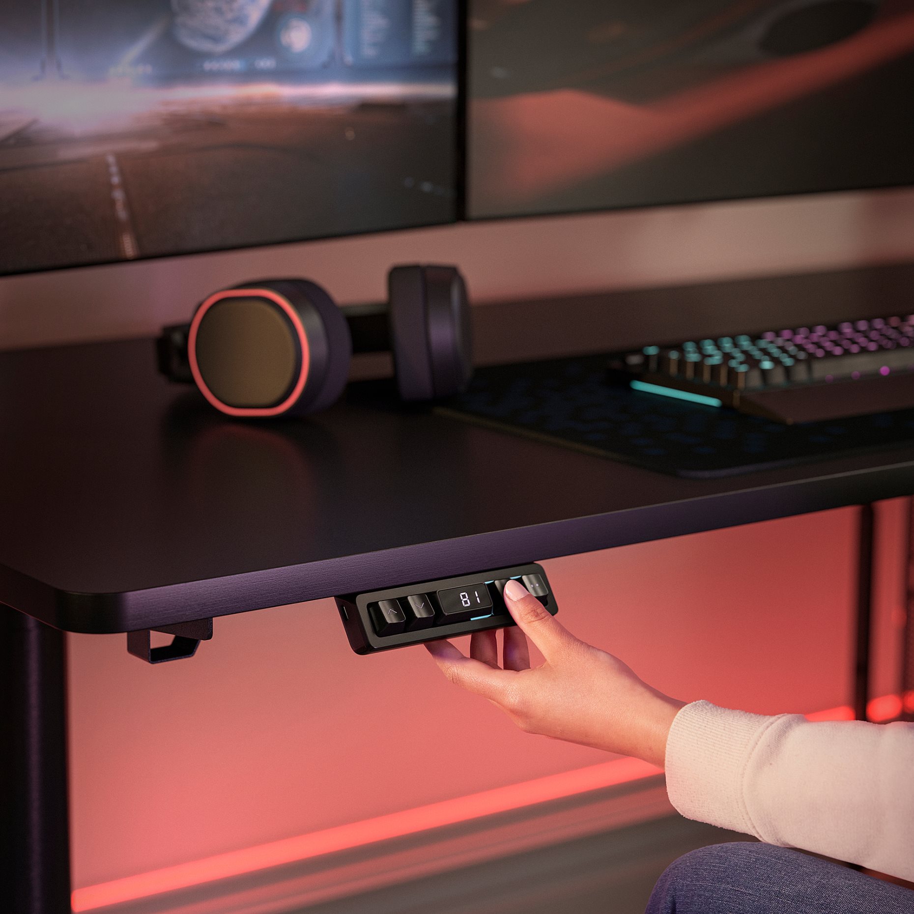 MÅLOMRÅDE, гейминг бюро за стоене/седене, 505.858.05