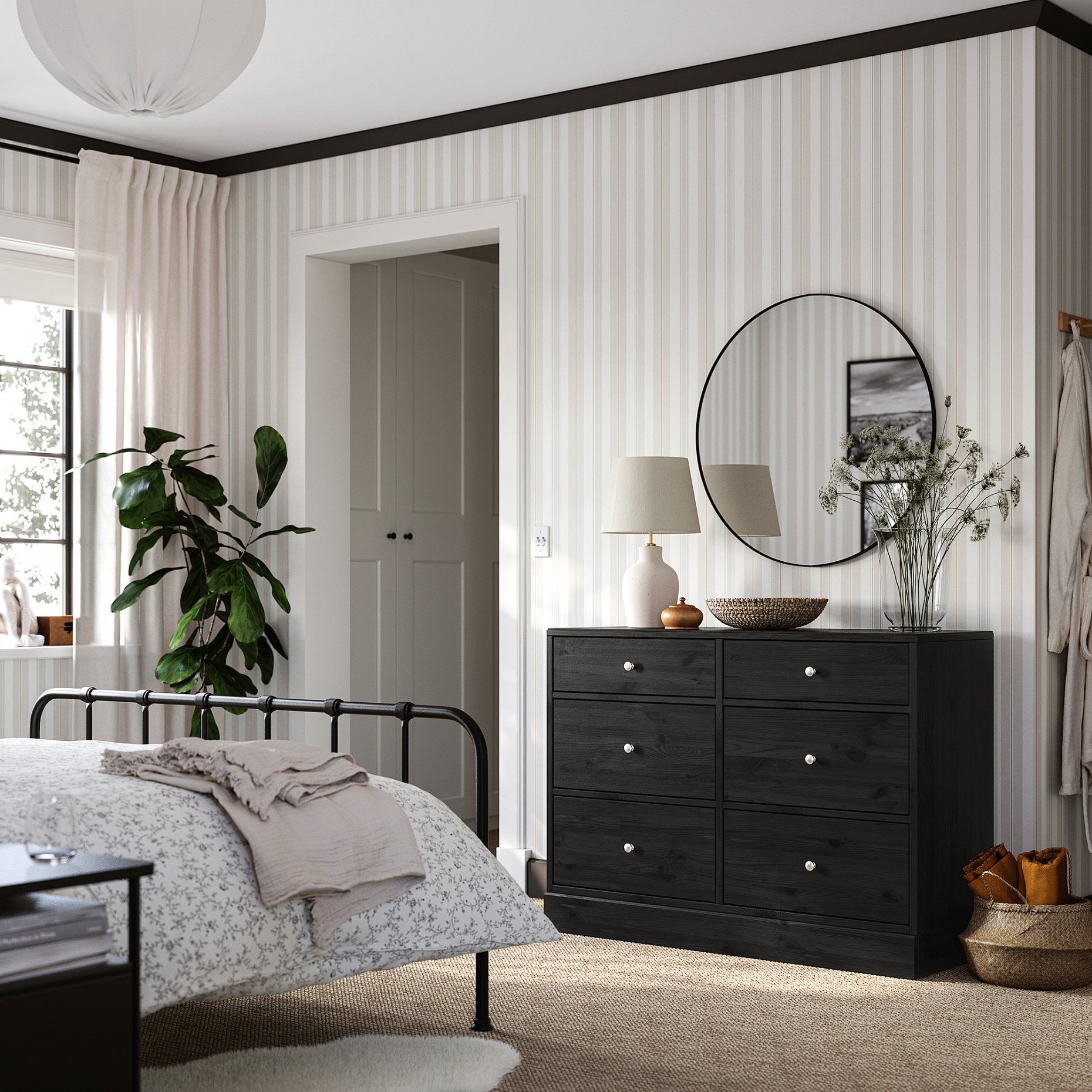 HAVSTA, скрин с 6 чекмеджета, 505.994.78