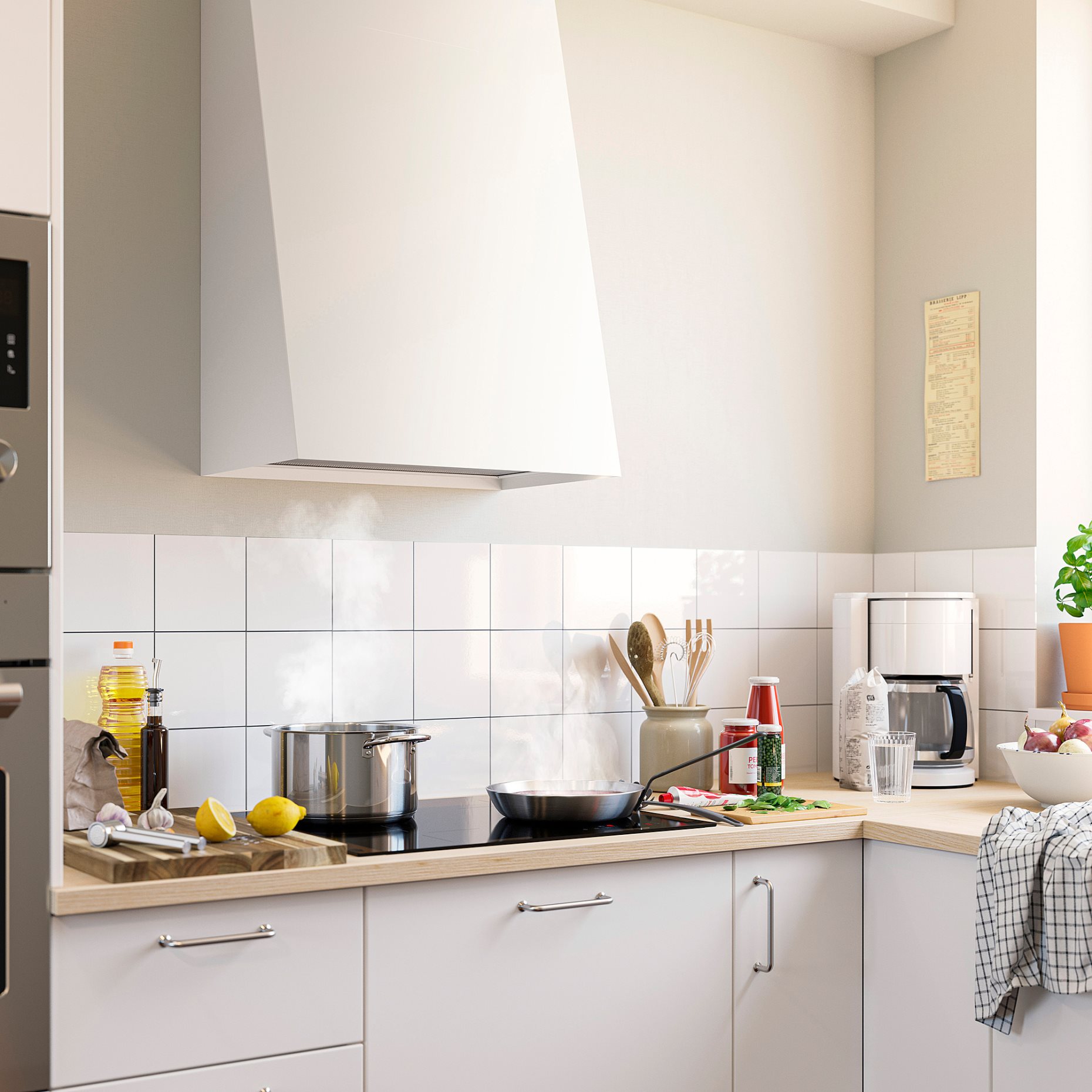 FIVELSBO, аспиратор за стенен монтаж, 56 см, IKEA 300, 506.092.22