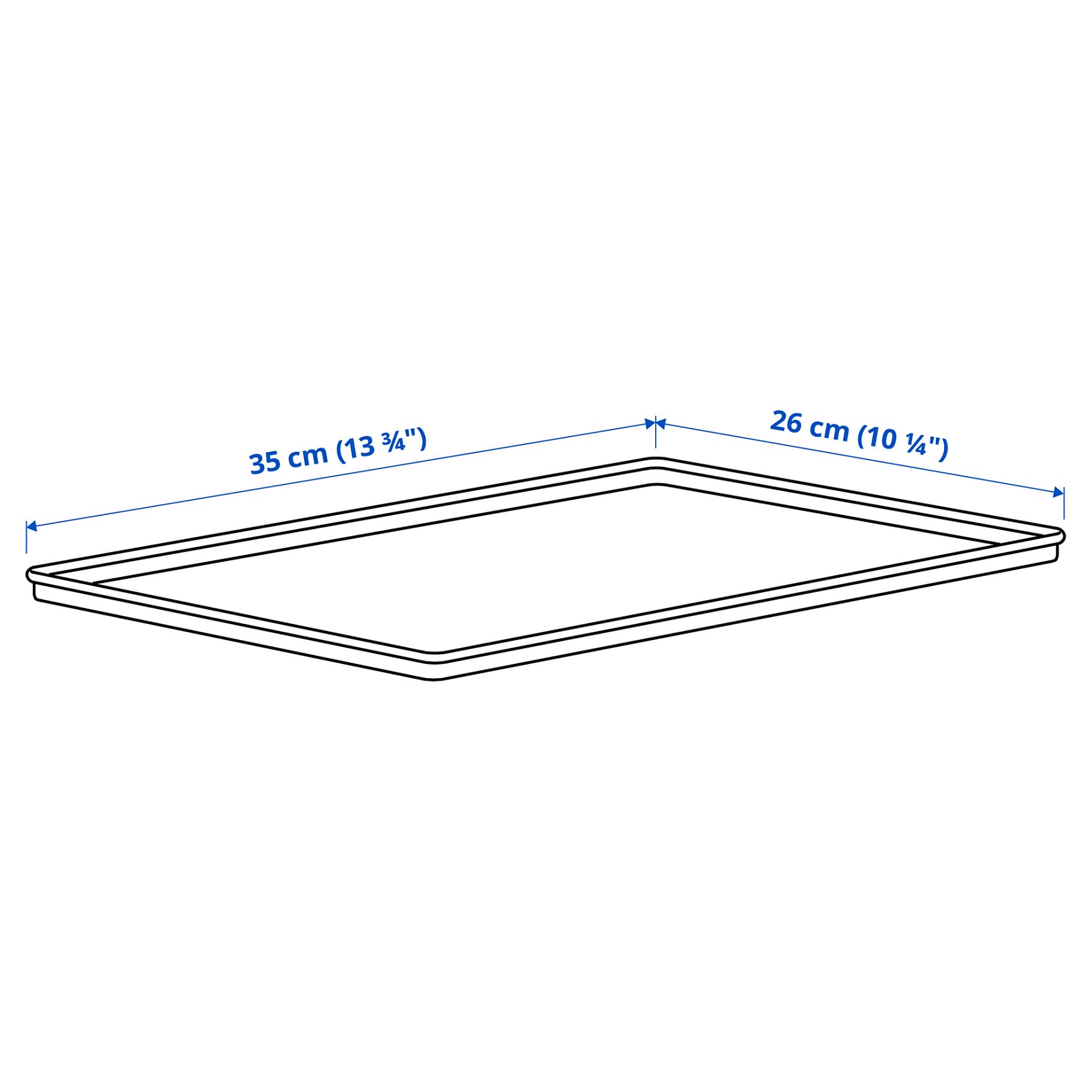 KUGGIS, капак, 26x35 см, 506.101.93