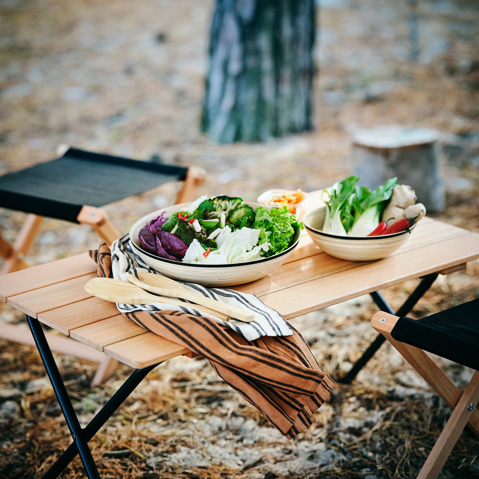 SOLUPPGÅNG, прибори за салата, 2 части, 506.198.67