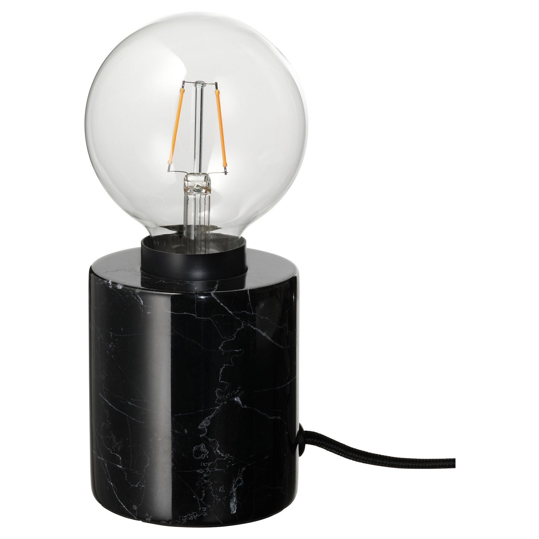 MARKFROST/LUNNOM, настолна лампа с крушка, 594.944.48