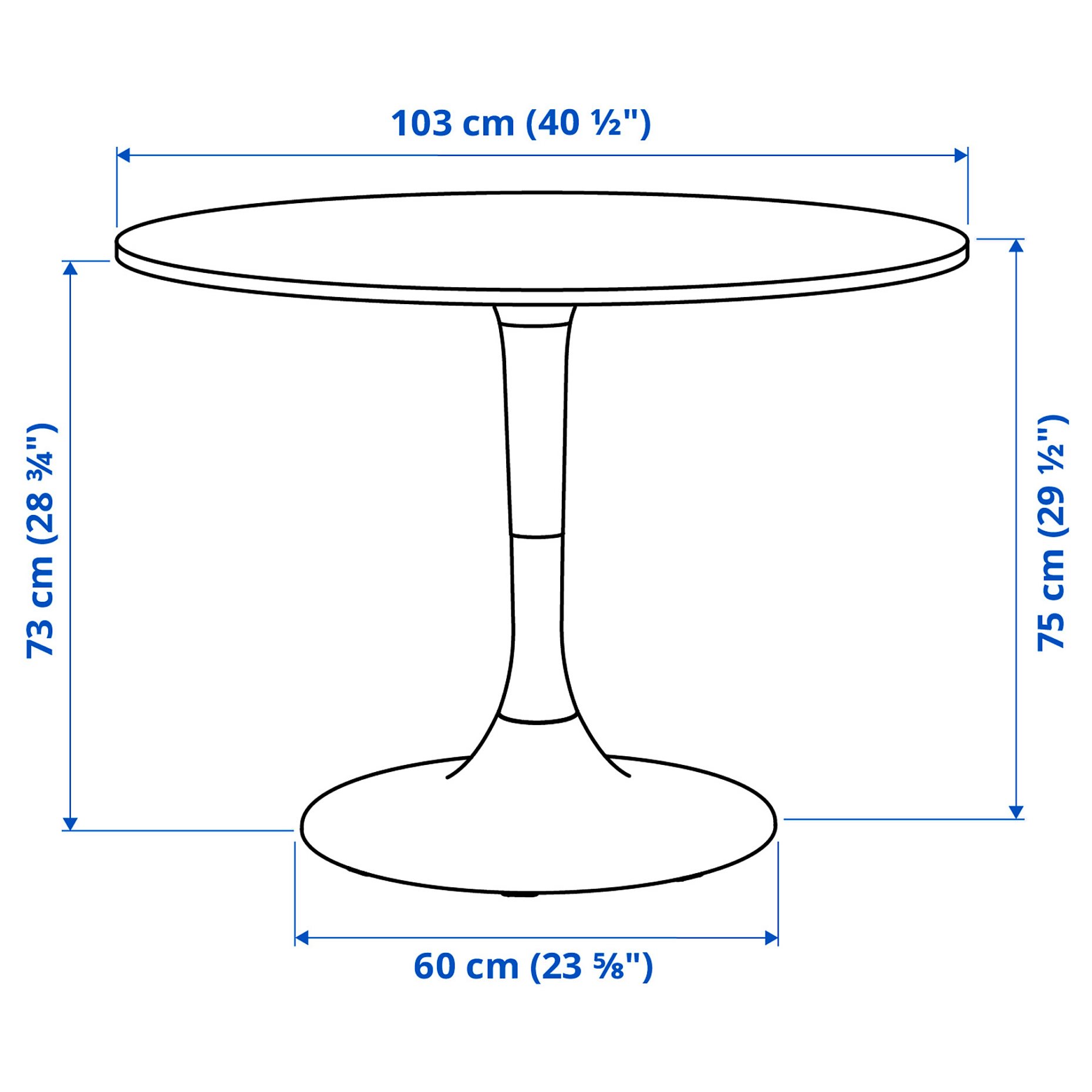 DOCKSTA/LUSTEBO, маса и 4 стола, 595.235.30