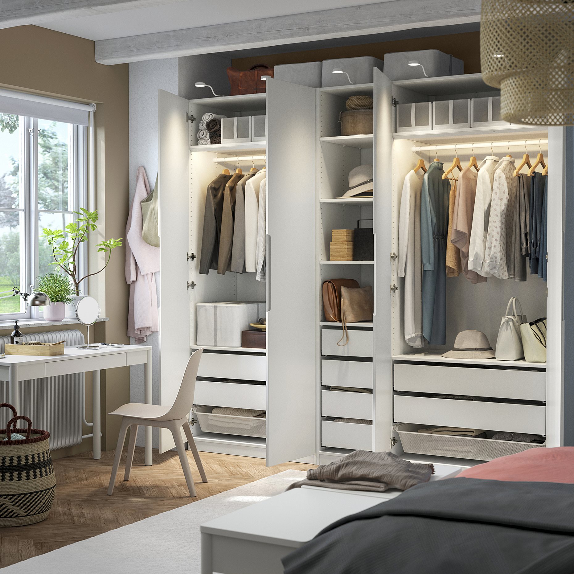 PAX/TONSTAD, Гардероб - комбинация, 595.499.07
