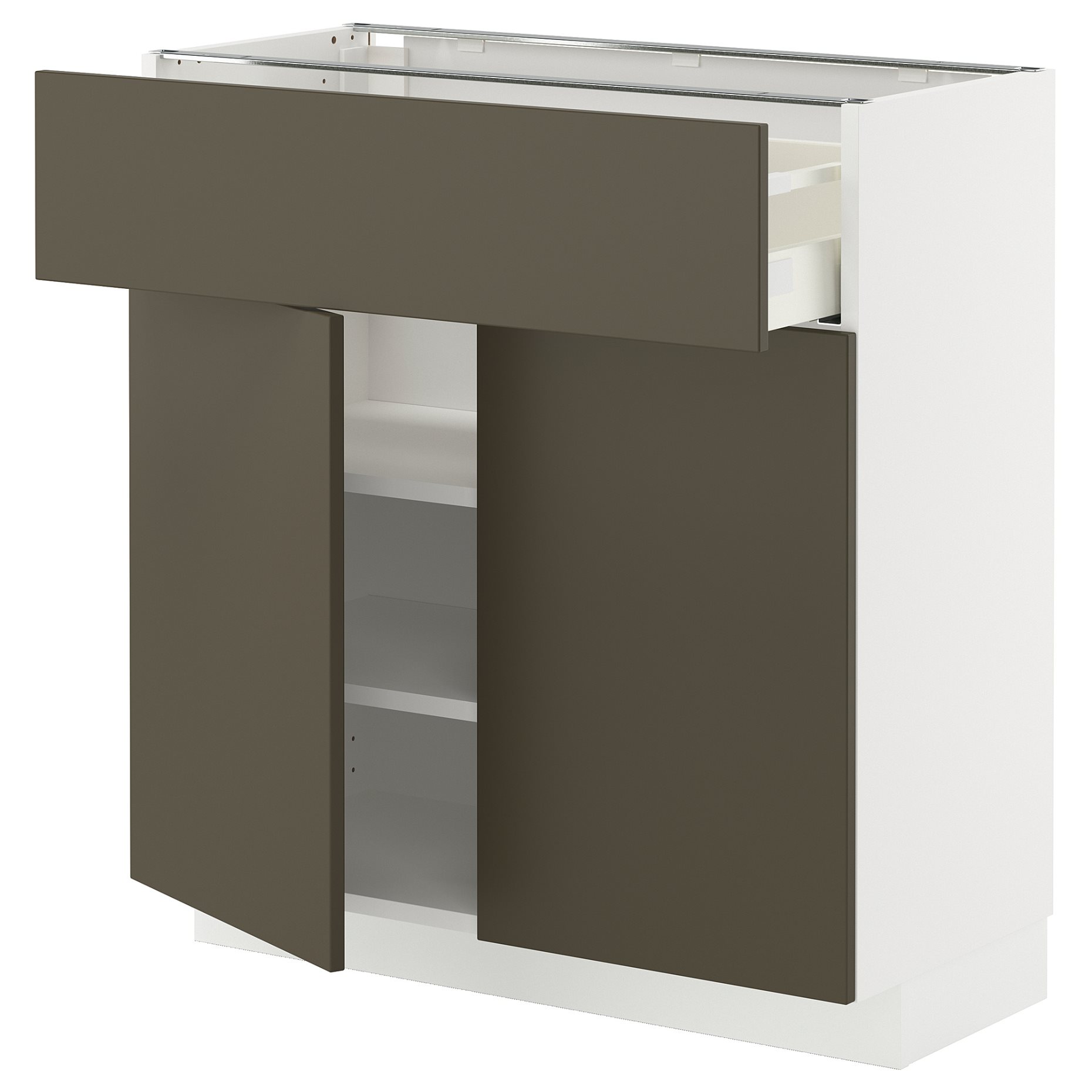 METOD/MAXIMERA, долен шкаф с чекмедже/2 врати, 595.586.33
