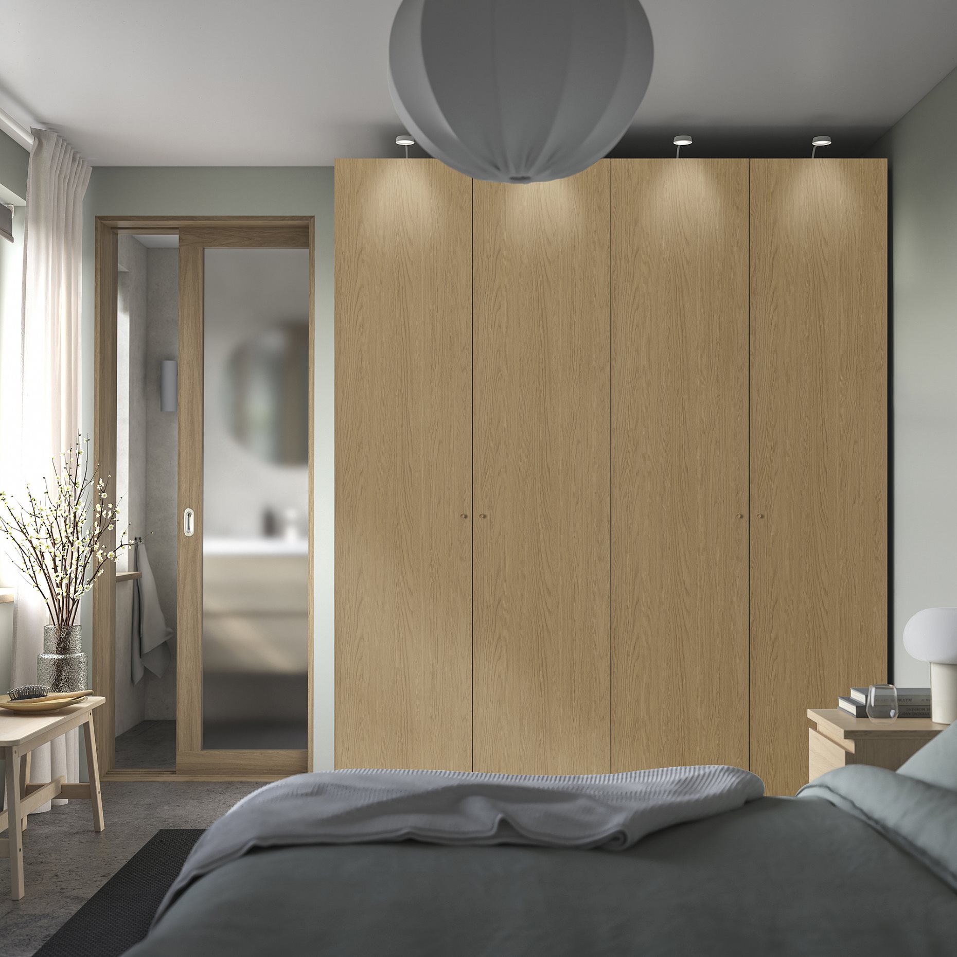 PAX/STORKLINTA, гардероб - комбинация, 595.627.67