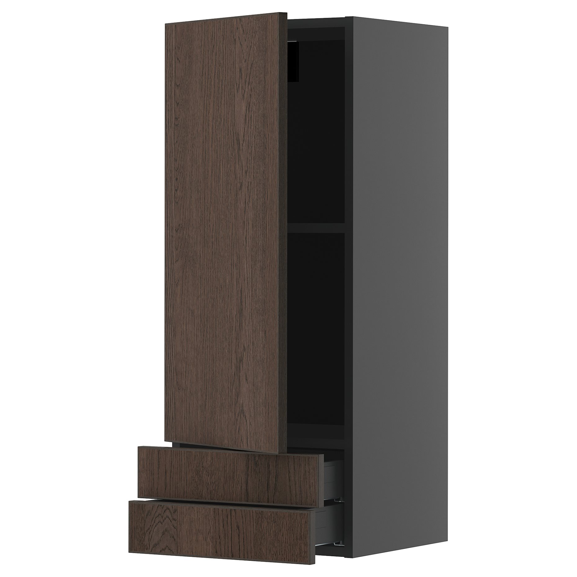 METOD/KNIVSHULT, стенен шкаф с врата/2 чекмеджета, 595.890.26