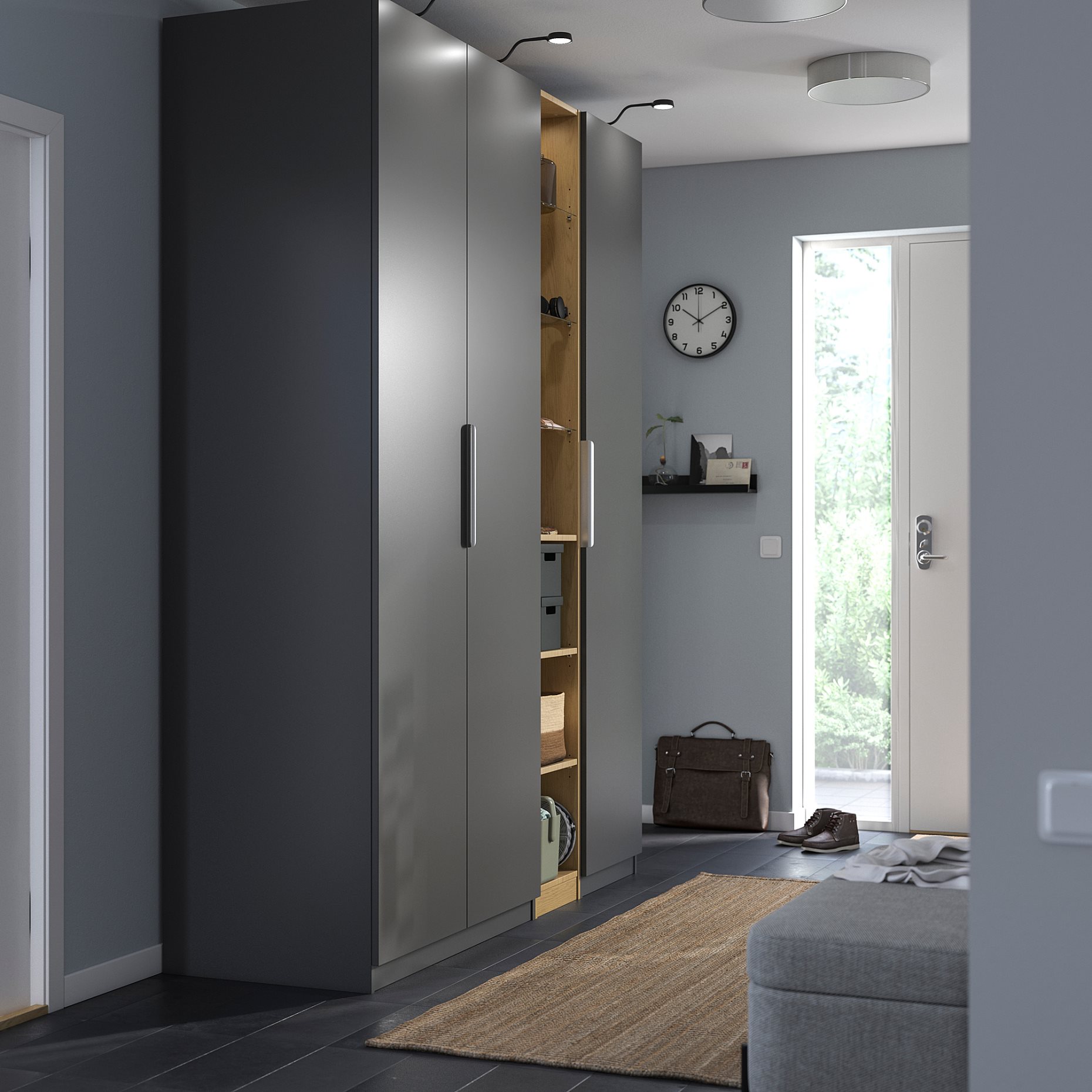 PAX/FORSAND, гардероб - комбинация, 596.072.66