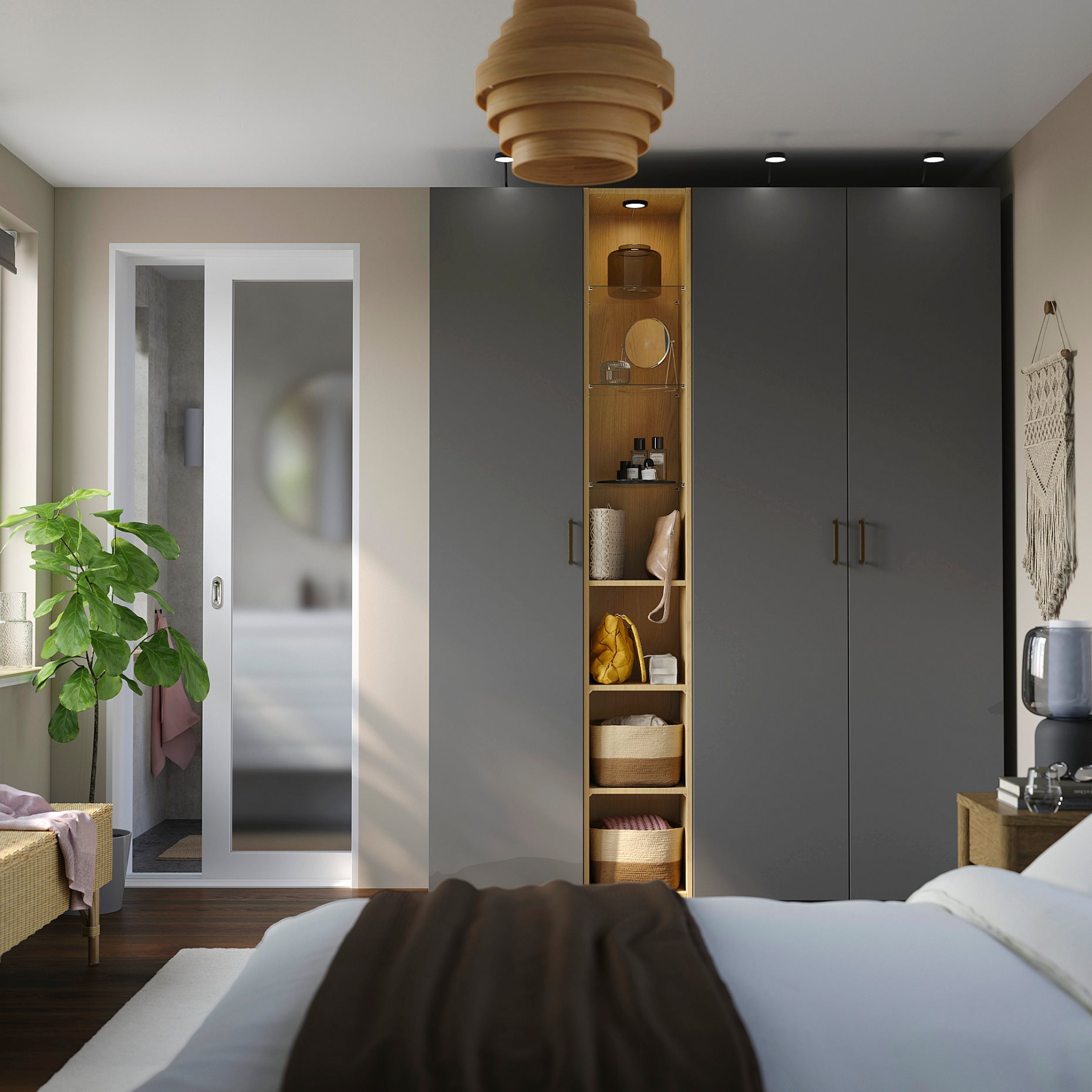 PAX/FORSAND, гардероб - комбинация, 596.072.66