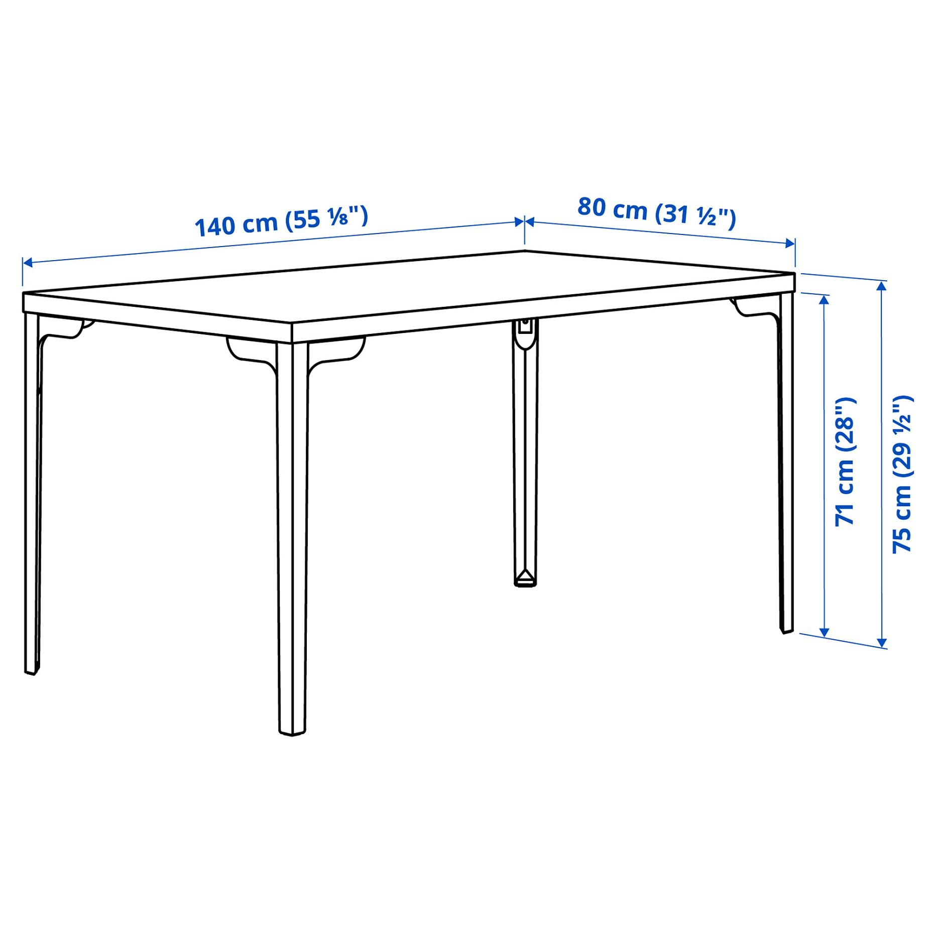 SKÅLSTA, маса и 4 стола, 596.092.13