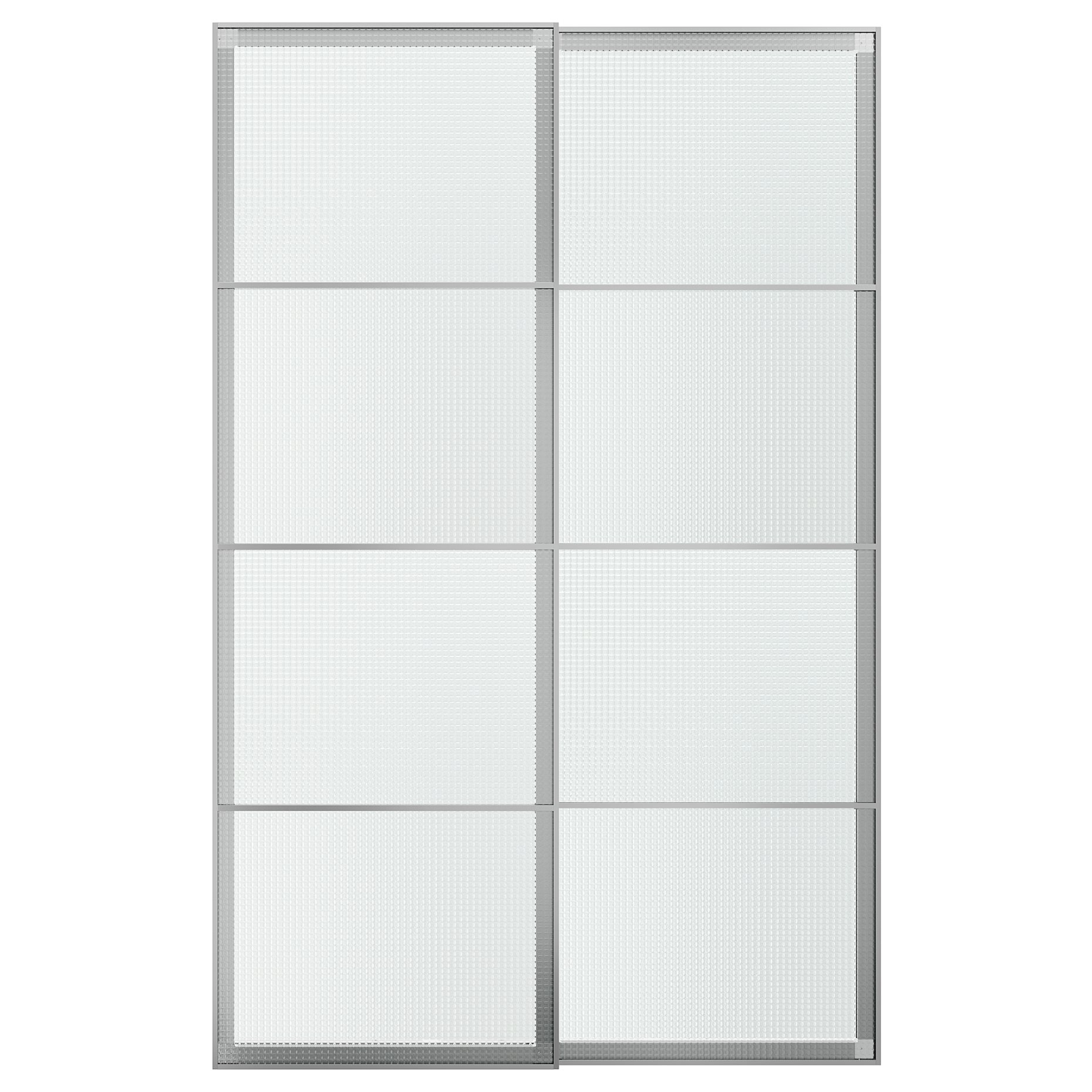 LUNDBRÄSMA, 2 плъзгащи се врати, 150x236 см, 596.190.47