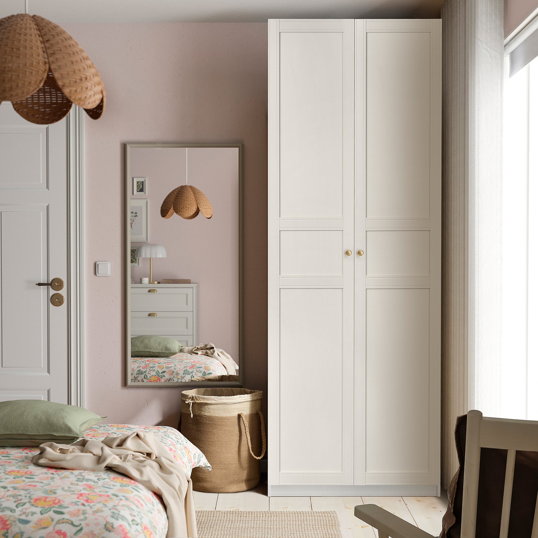 PAX/FLISBERGET, гардероб - комбинация, 596.260.57