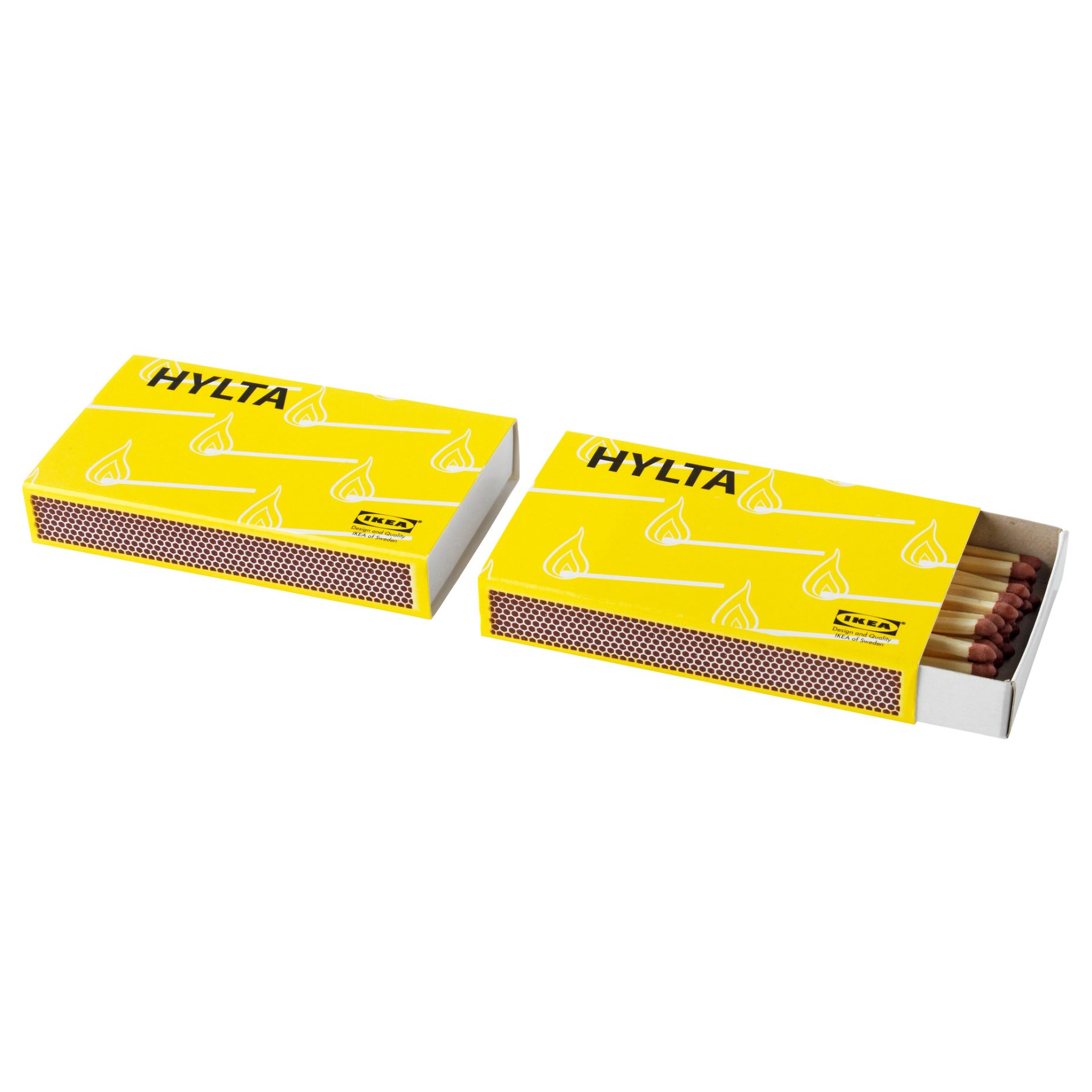 HYLTA, кибритена кутия, 2 бр., 602.872.16