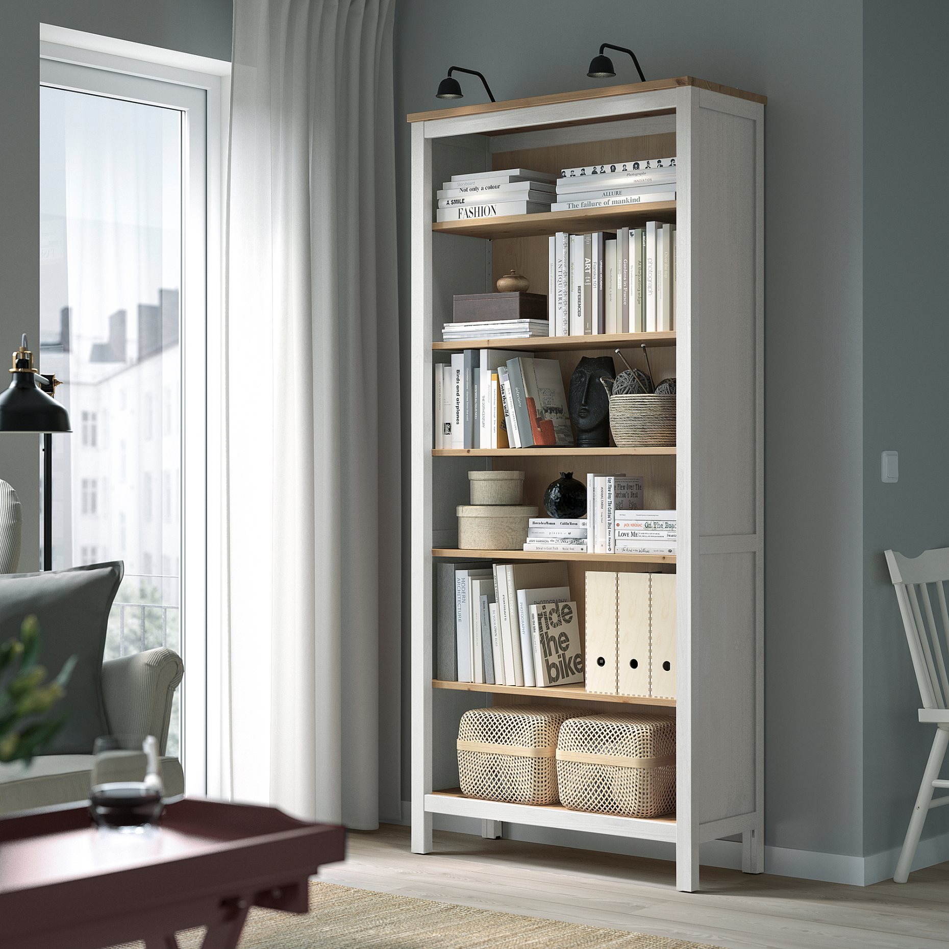 HEMNES, библиотека, 604.135.02