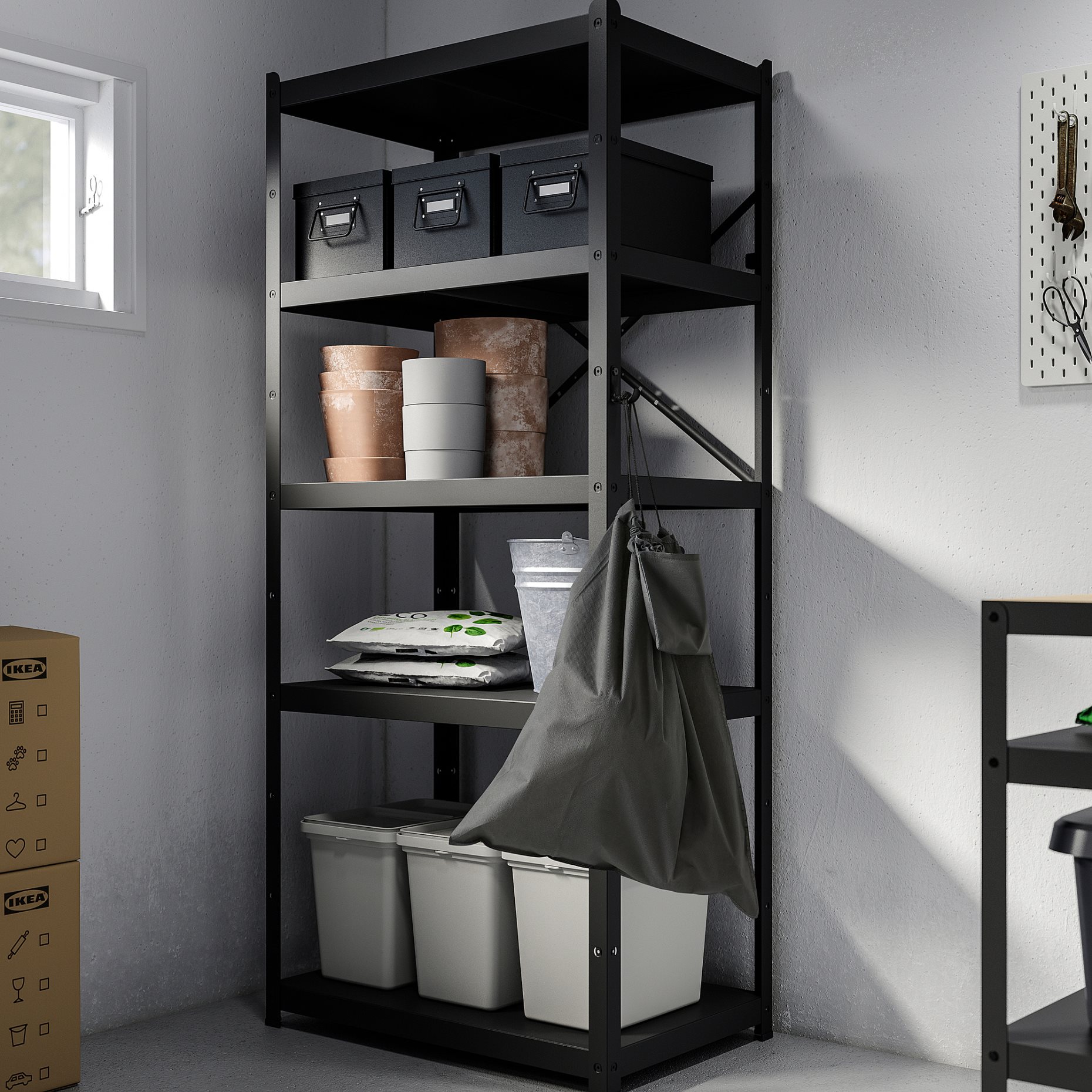 AJÖSS, чанта за сортиране на отпадъци, 56x67 см/35 л, 604.393.66