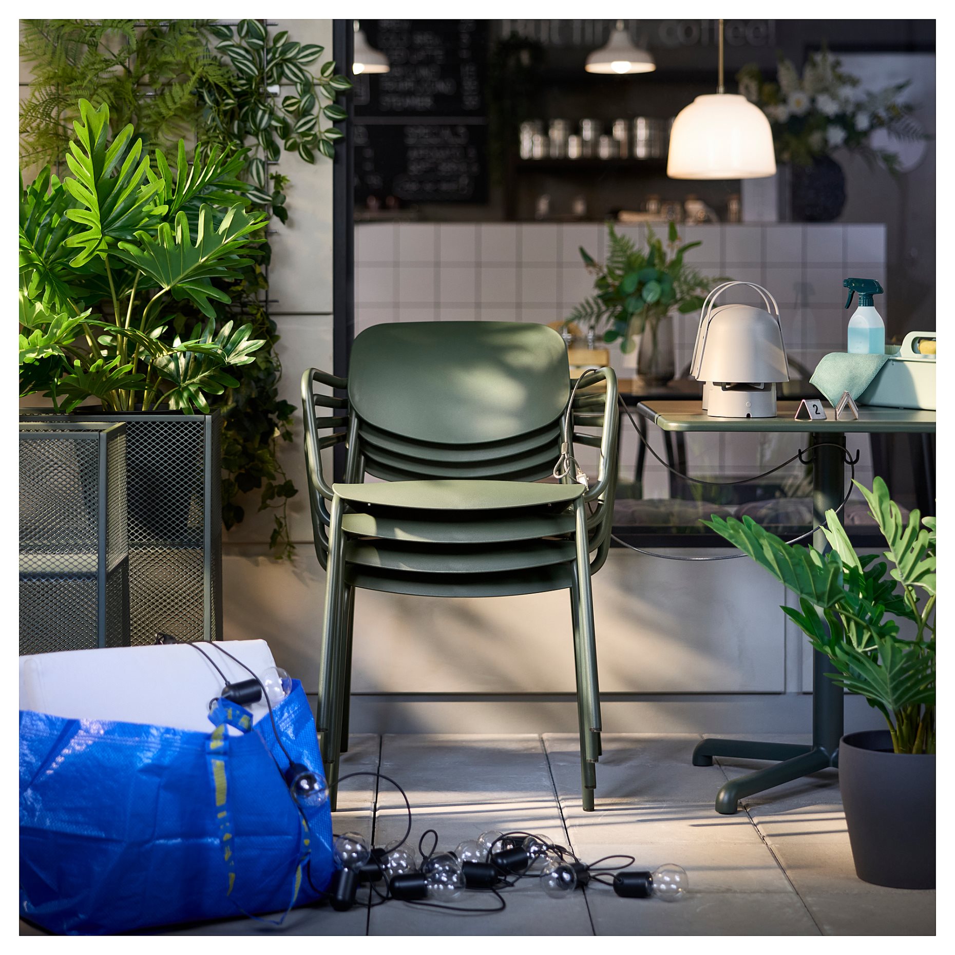 VISINGSÖ, стол с подлакътници, 605.755.42