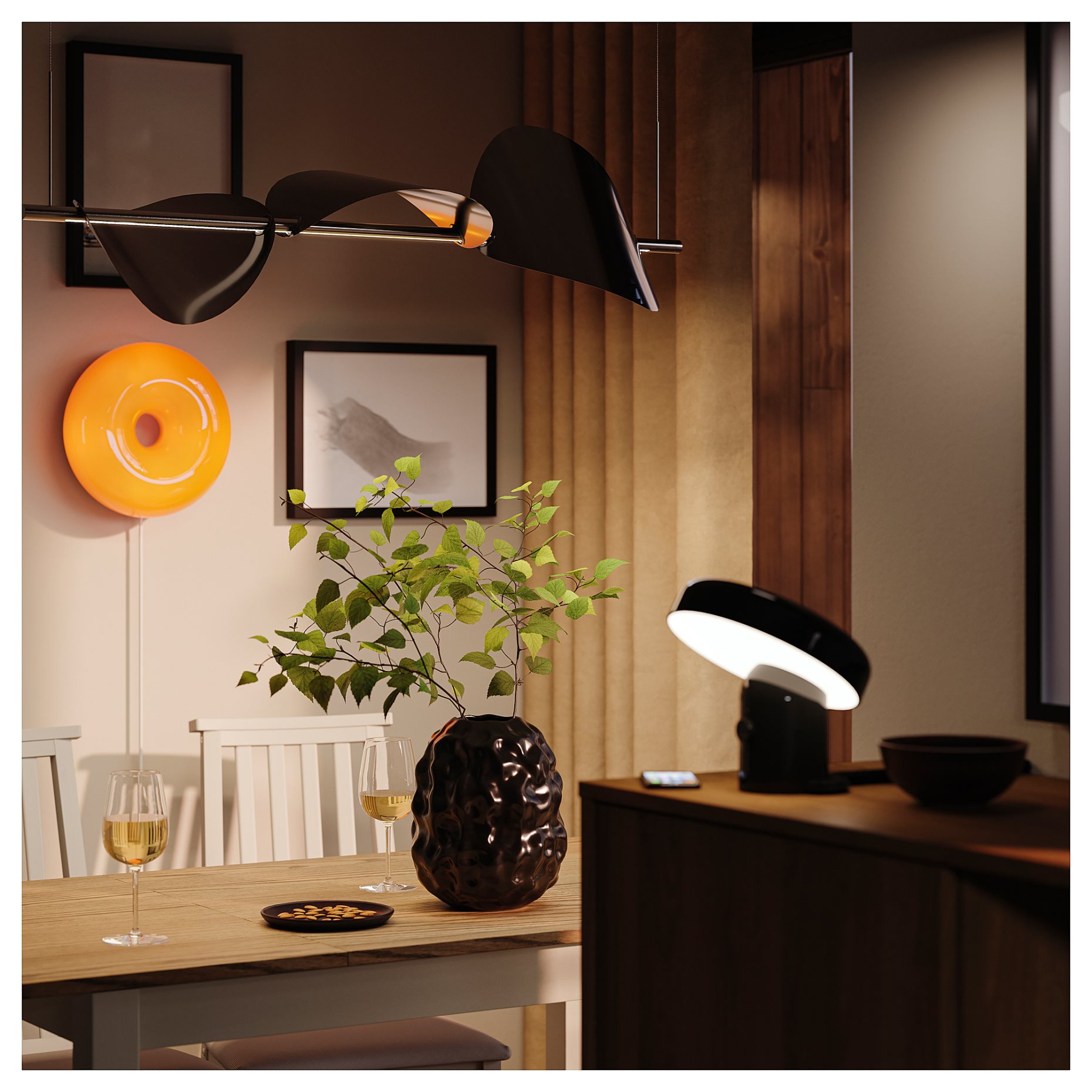 BACKSTÖRN, LED висяща лампа, 605.778.76