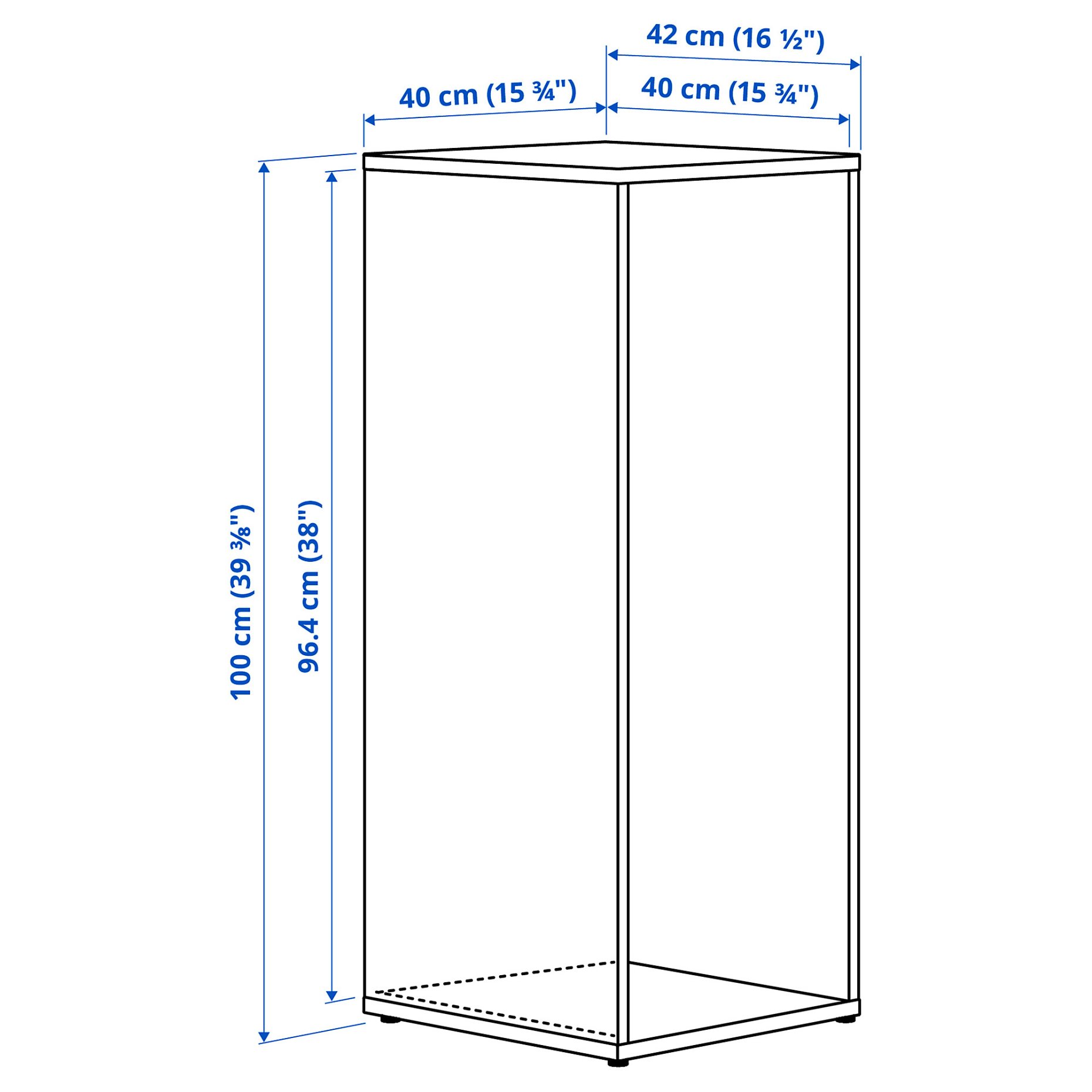 LASTARE, рамка, 40x42x100 см, 605.964.84