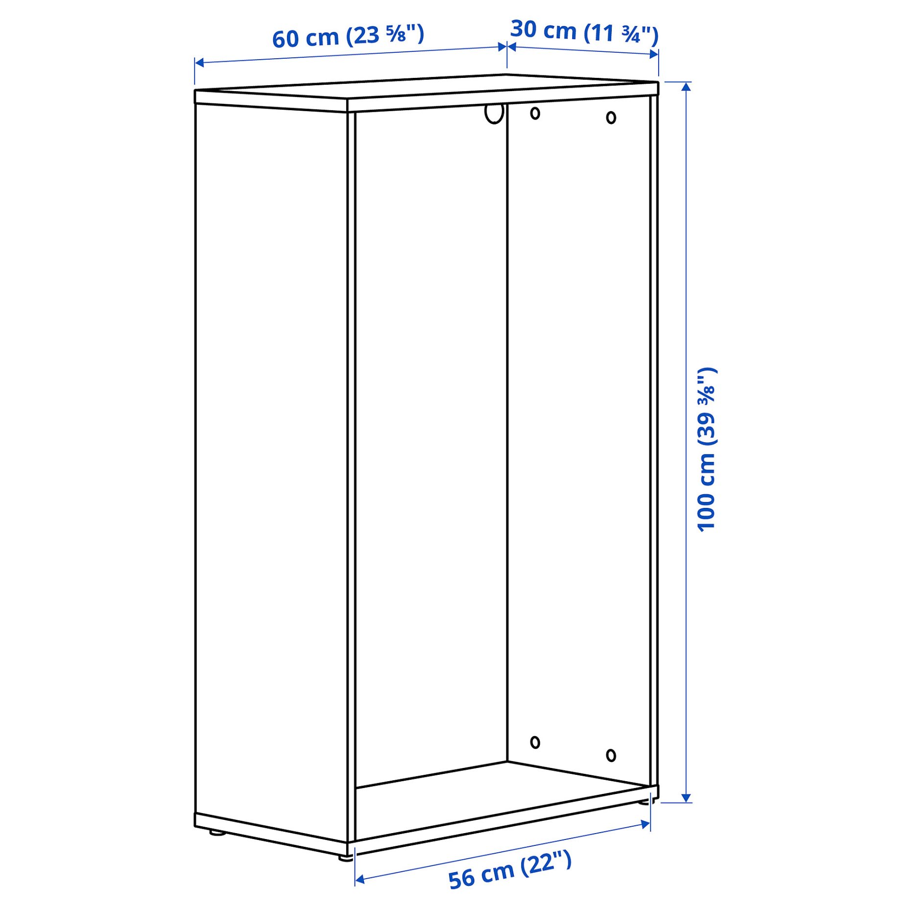 LASTARE, рамка, 60x30x100 см, 606.162.41