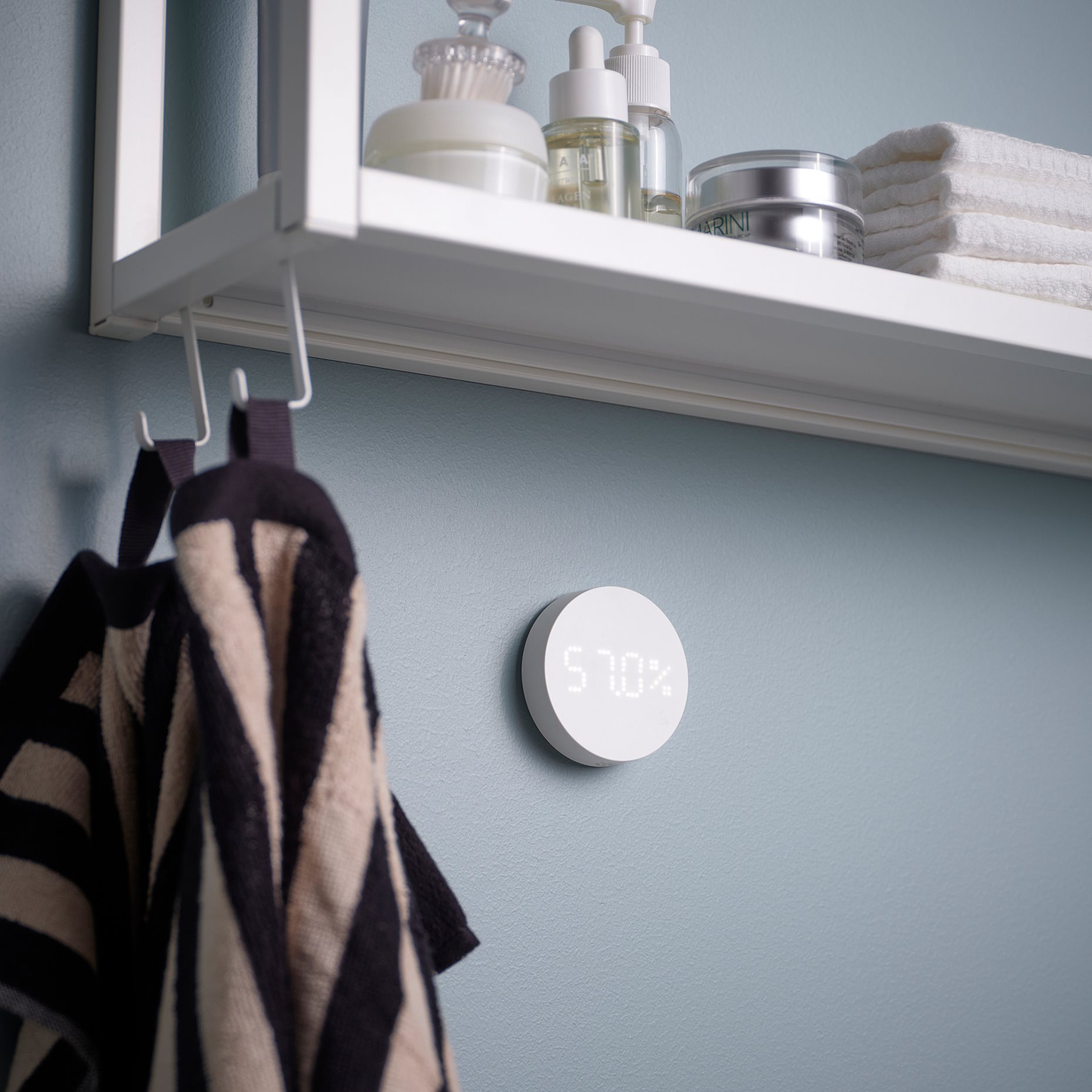 TIMMERFLOTTE, смарт сензор за температура/влага, 606.189.52