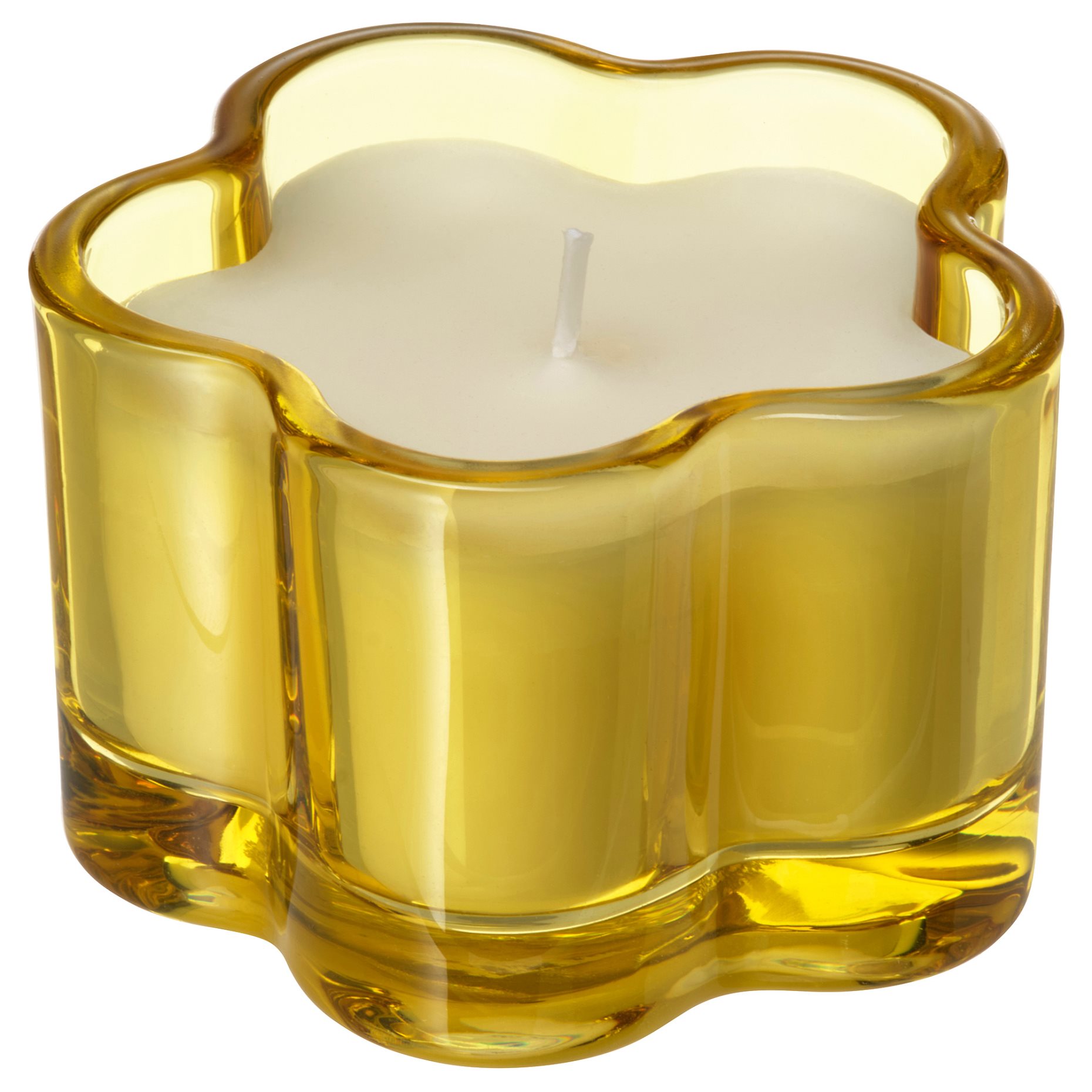 MORKULLA, ароматна свещ в стъклена чашка, люляк, 12 ч., 606.195.98