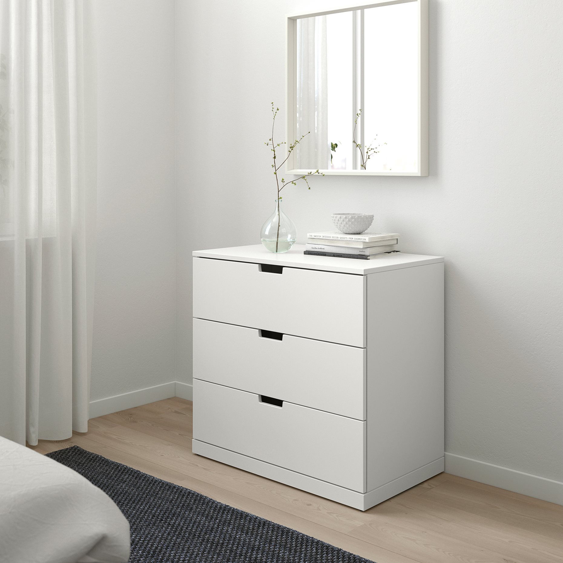 NORDLI, скрин с 3 чекмеджета, 692.394.95