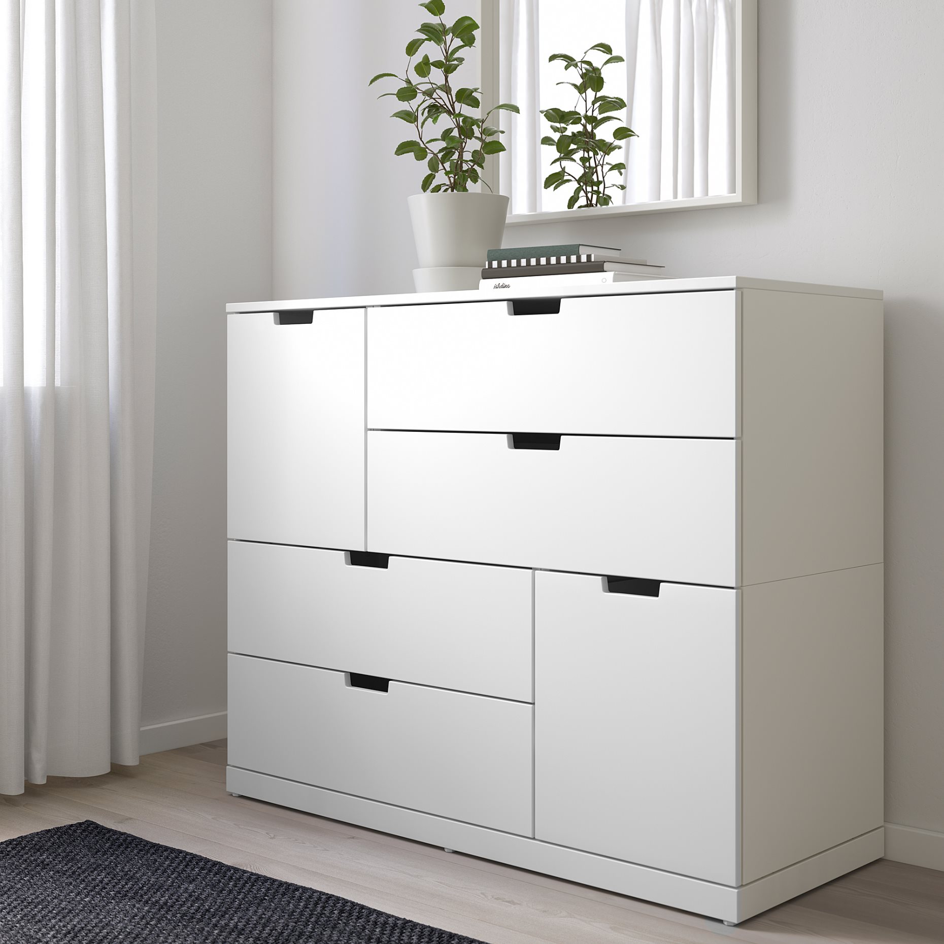 NORDLI, скрин с 6 чекмеджета, 692.766.33