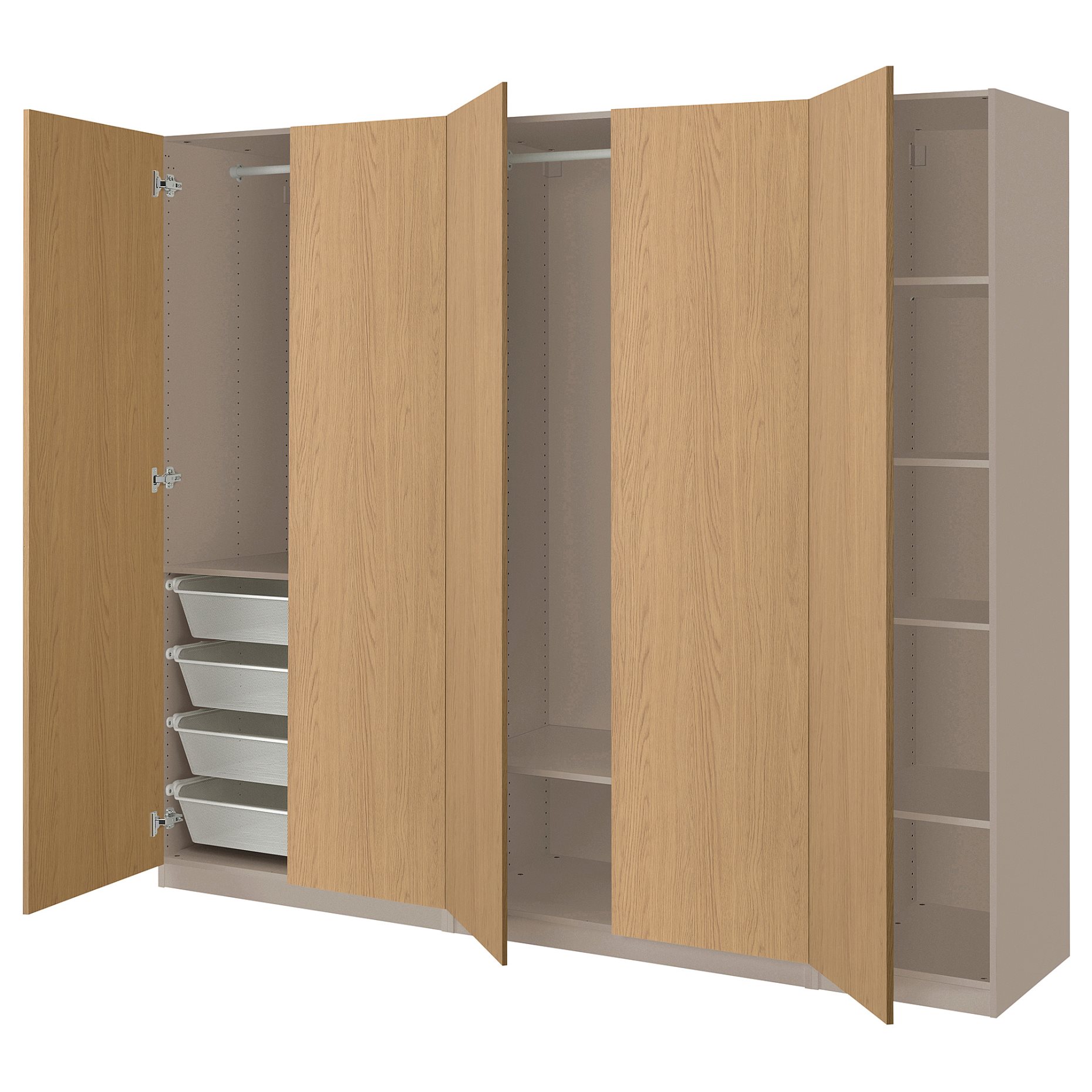 PAX/STORKLINTA, гардероб - комбинация, 695.628.80