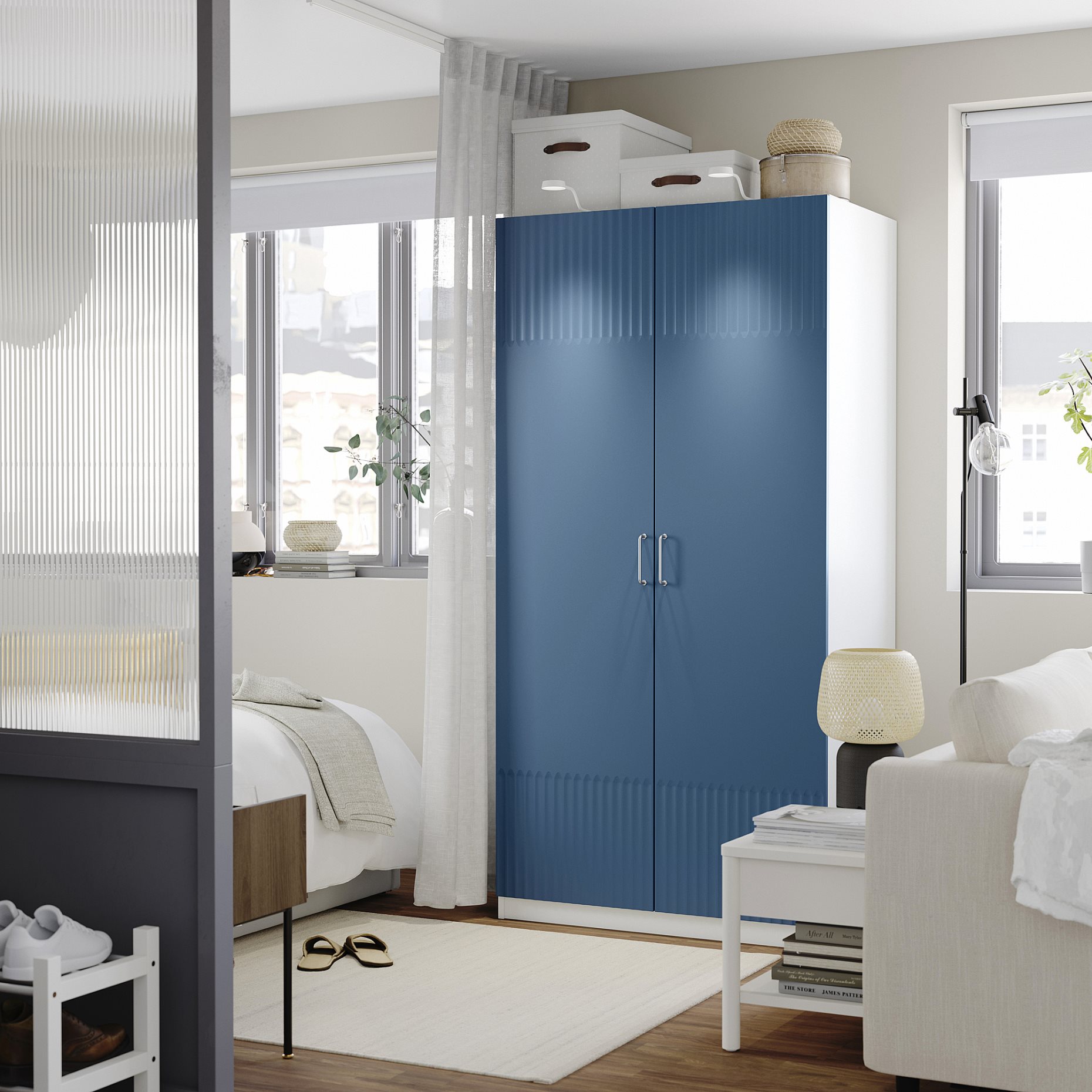 PAX/FYRUDDEN, гардероб - комбинация, 695.816.09