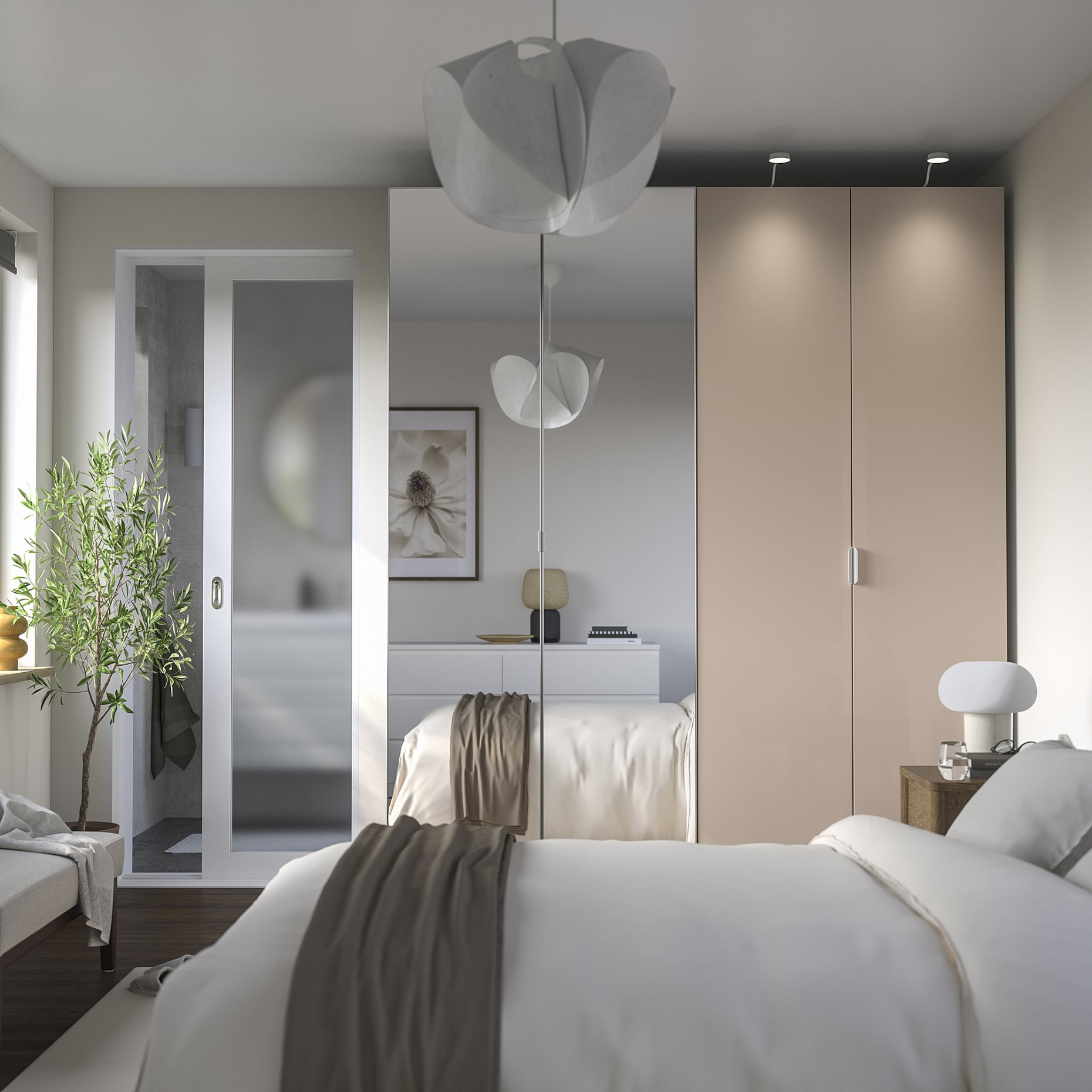 PAX/FARDAL/AHEIM, гардероб - комбинация, 695.967.00