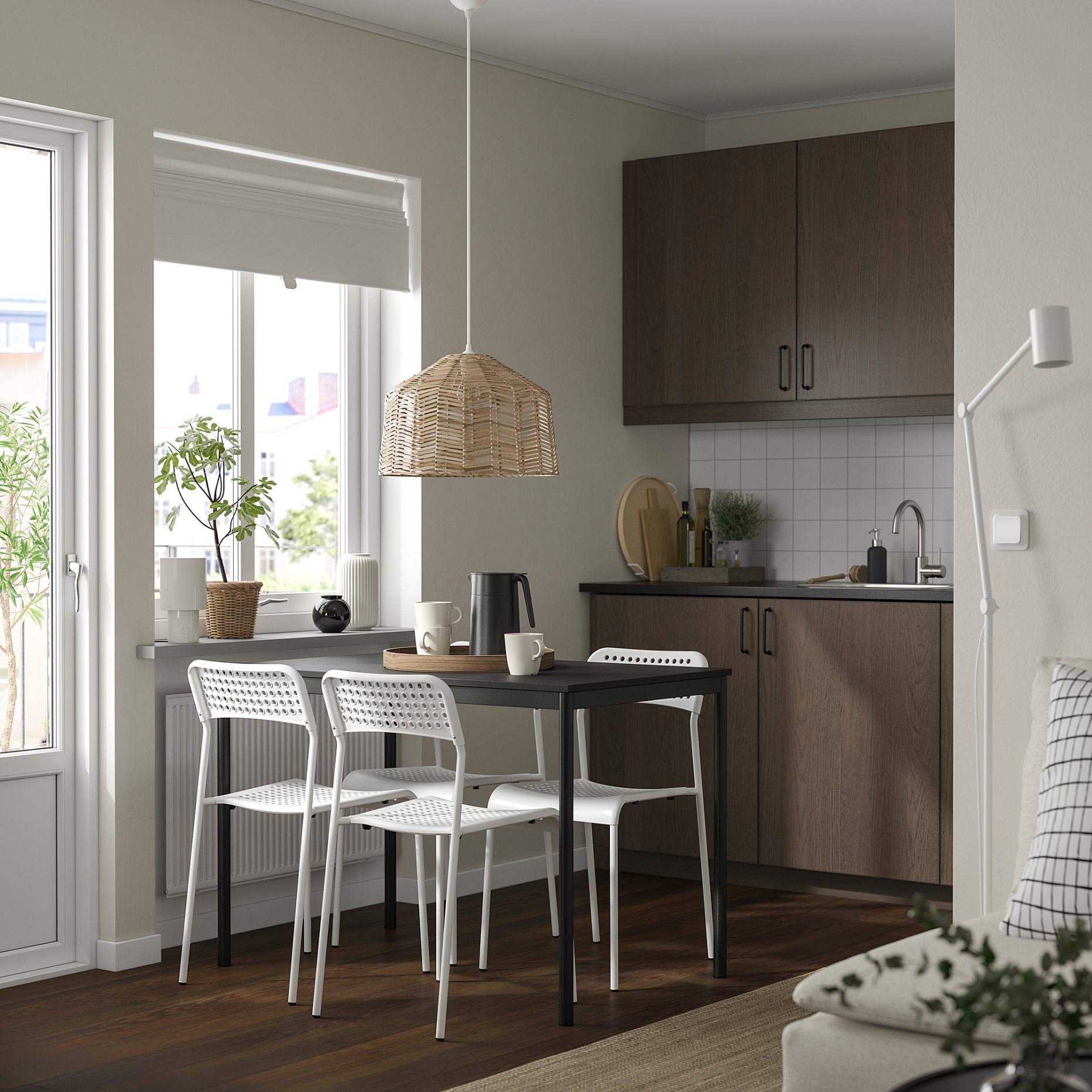 SANDSBERG, маса и 4 стола, 696.083.88